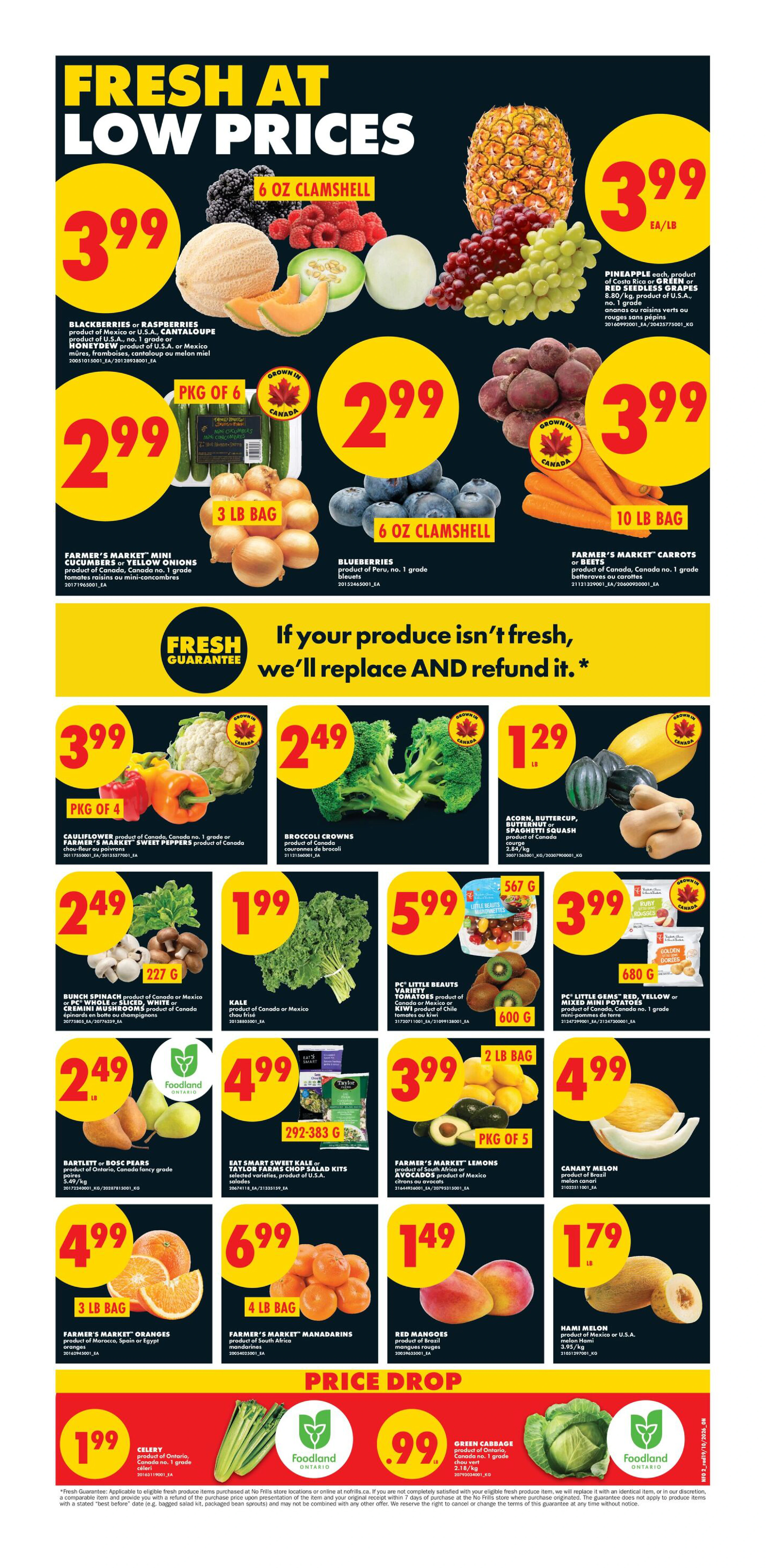 No Frills Ontario Weekly Flyer - Valid Thursday, October 22 - Wednesday, October 28 - Page 2