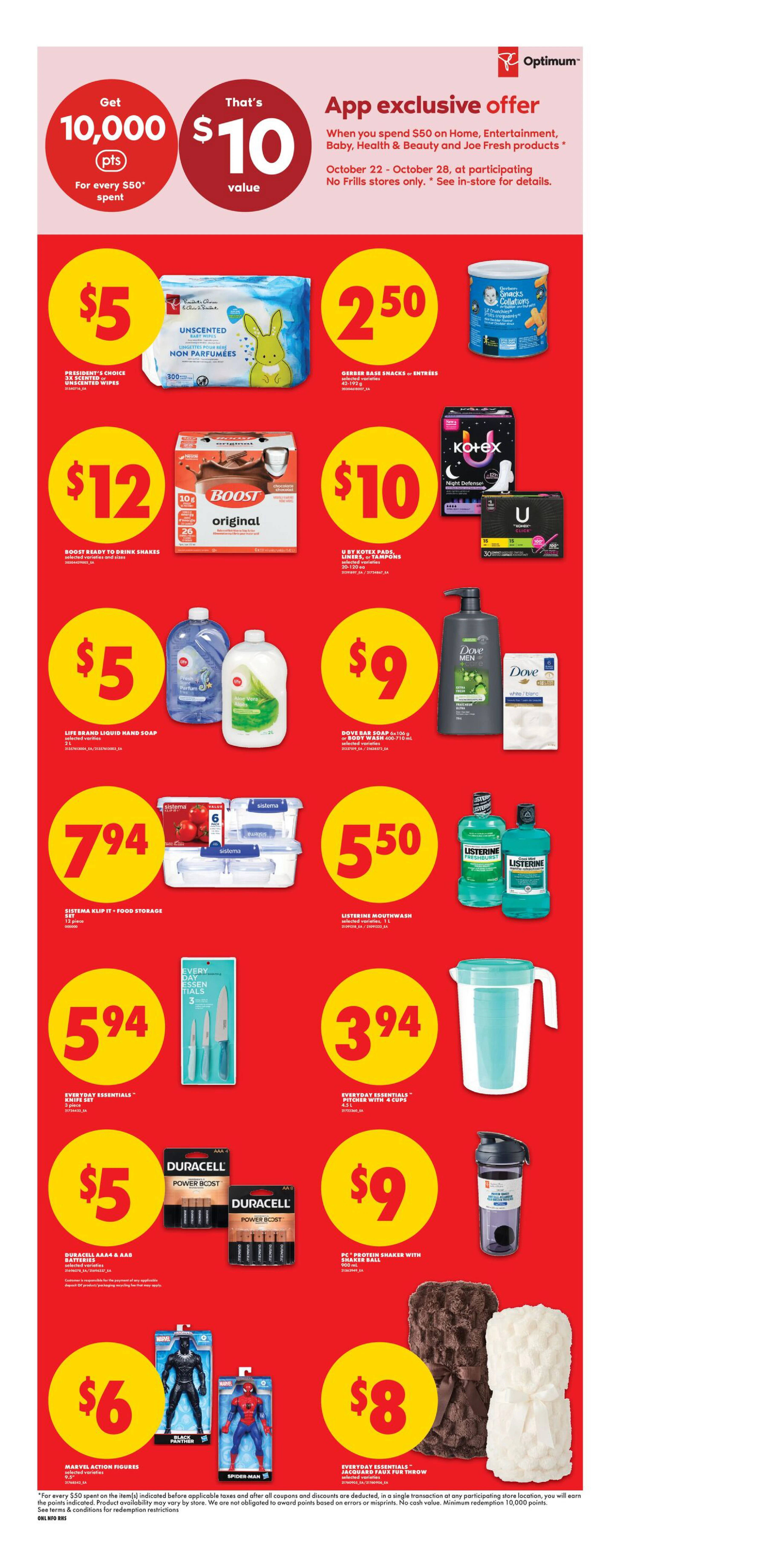 No Frills Ontario Weekly Flyer - Valid Thursday, October 22 - Wednesday, October 28 - Page 5