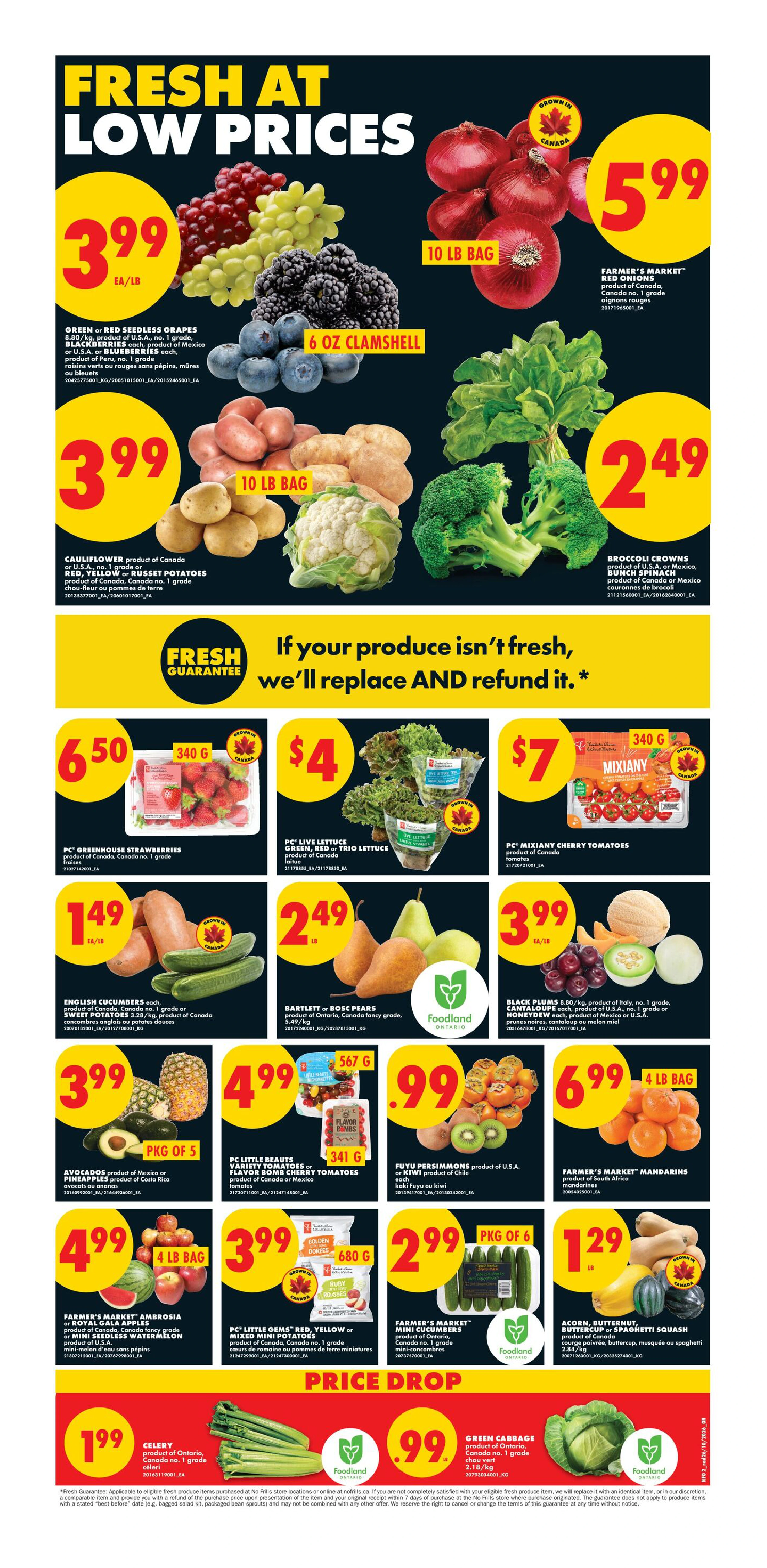 No Frills Ontario Weekly Flyer - Valid Thursday, October 29 - Wednesday, November 04 - Page 2