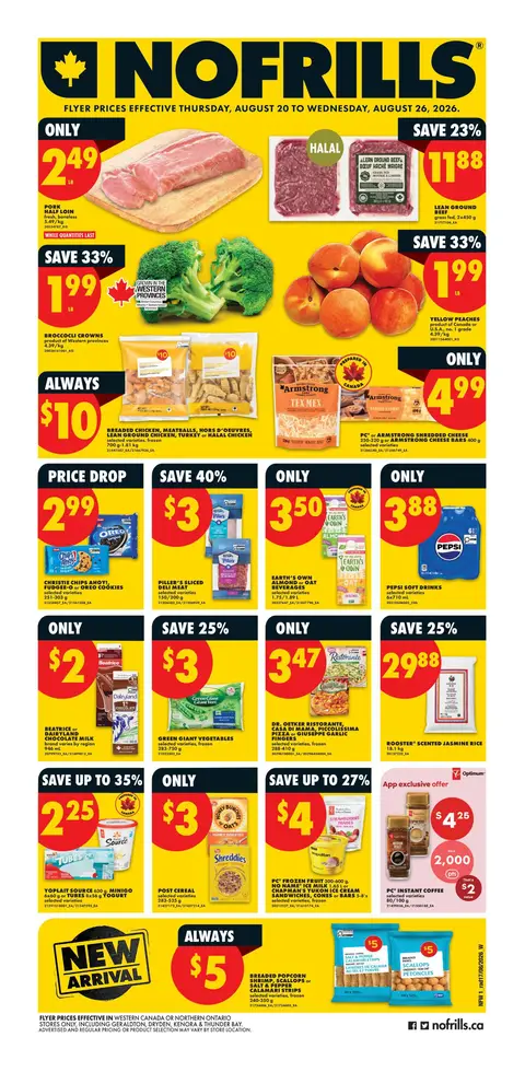 Weekly Flyer - Valid Thursday, August 20 - Wednesday, August 26