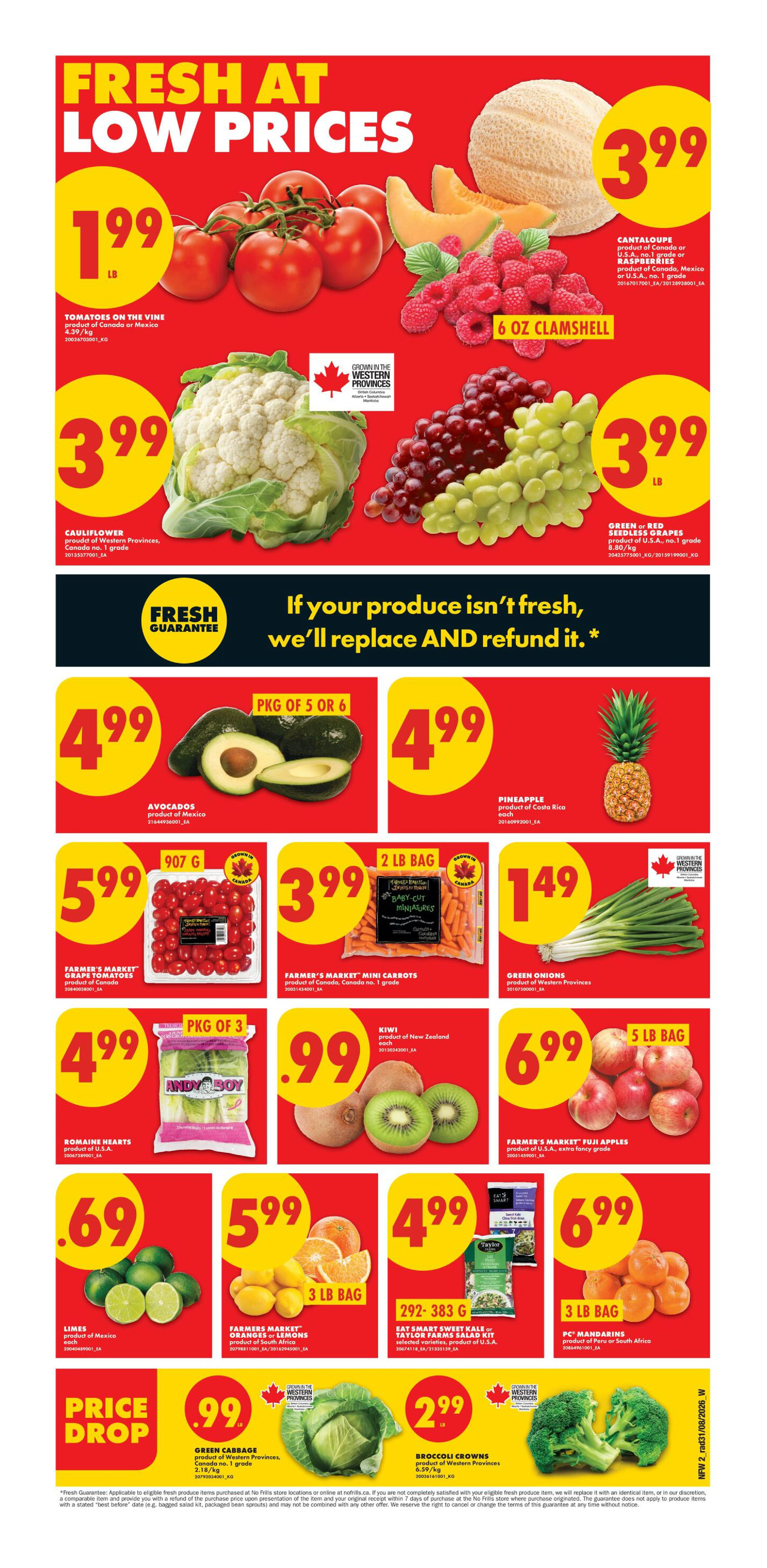 No Frills West Weekly Flyer - Valid Thursday, September 03 - Wednesday, September 09 - Page 2