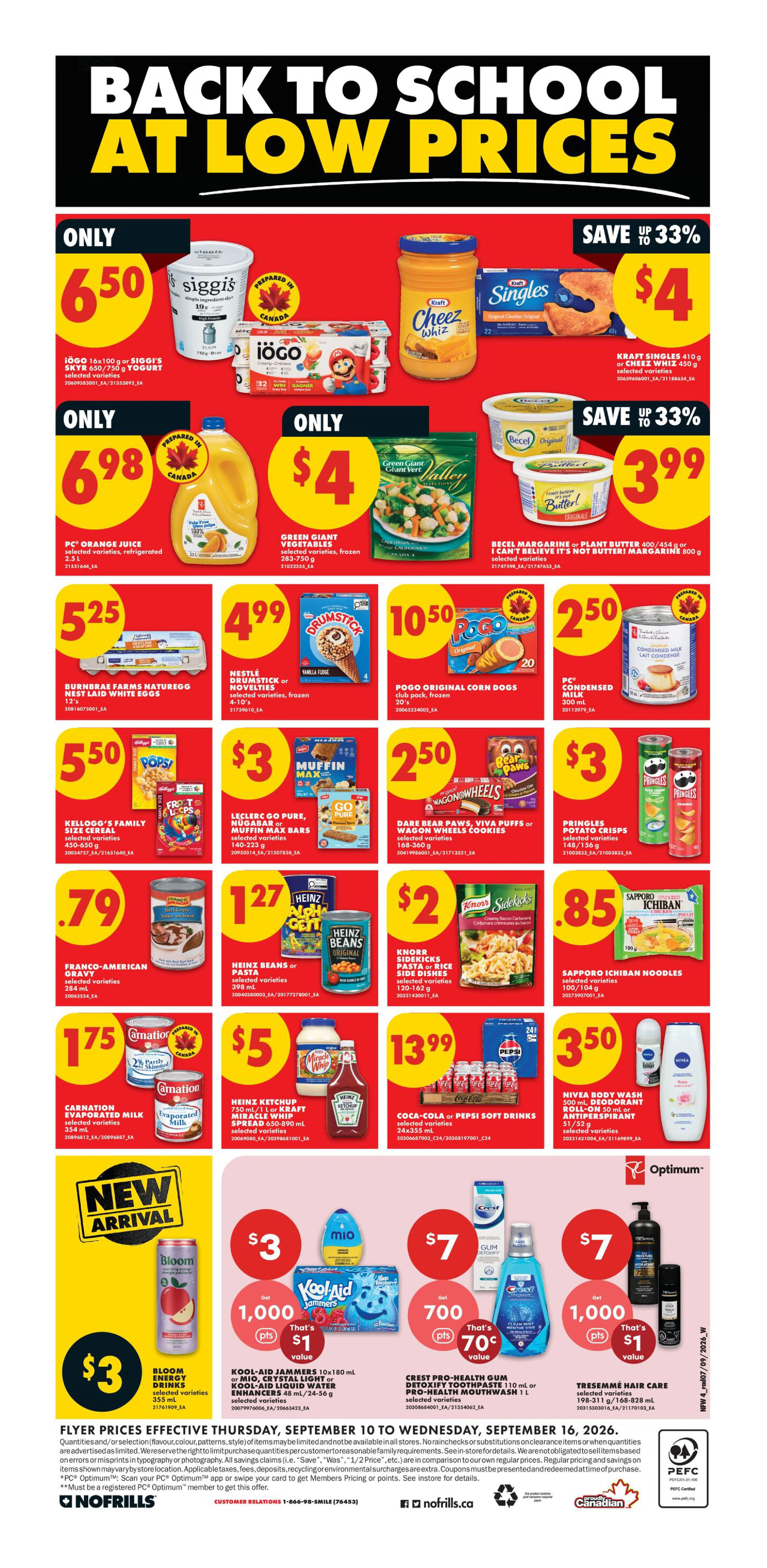 No Frills West Weekly Flyer - Valid Thursday, September 10 - Wednesday, September 16 - Page 6