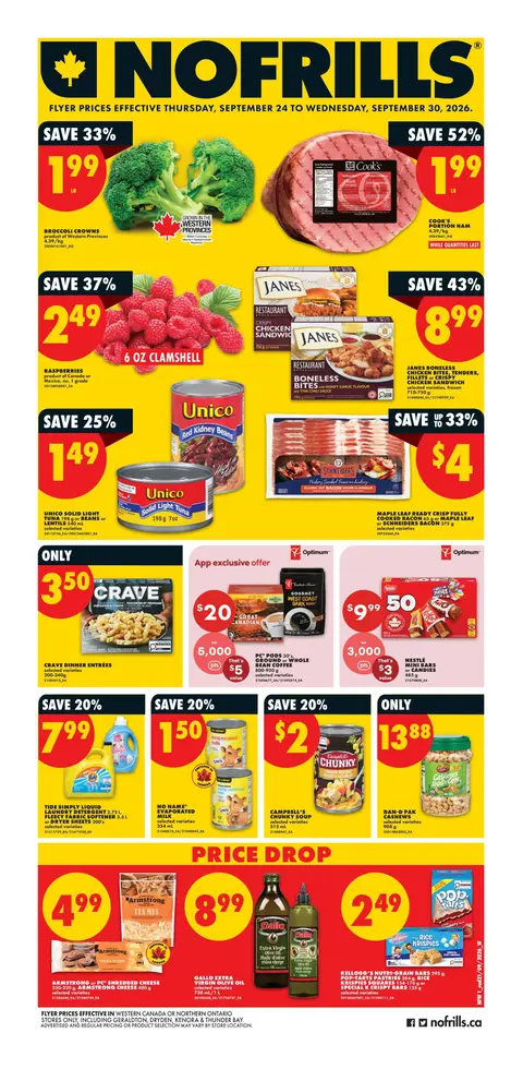 Weekly Flyer - Valid Thursday, September 24 - Wednesday, September 30