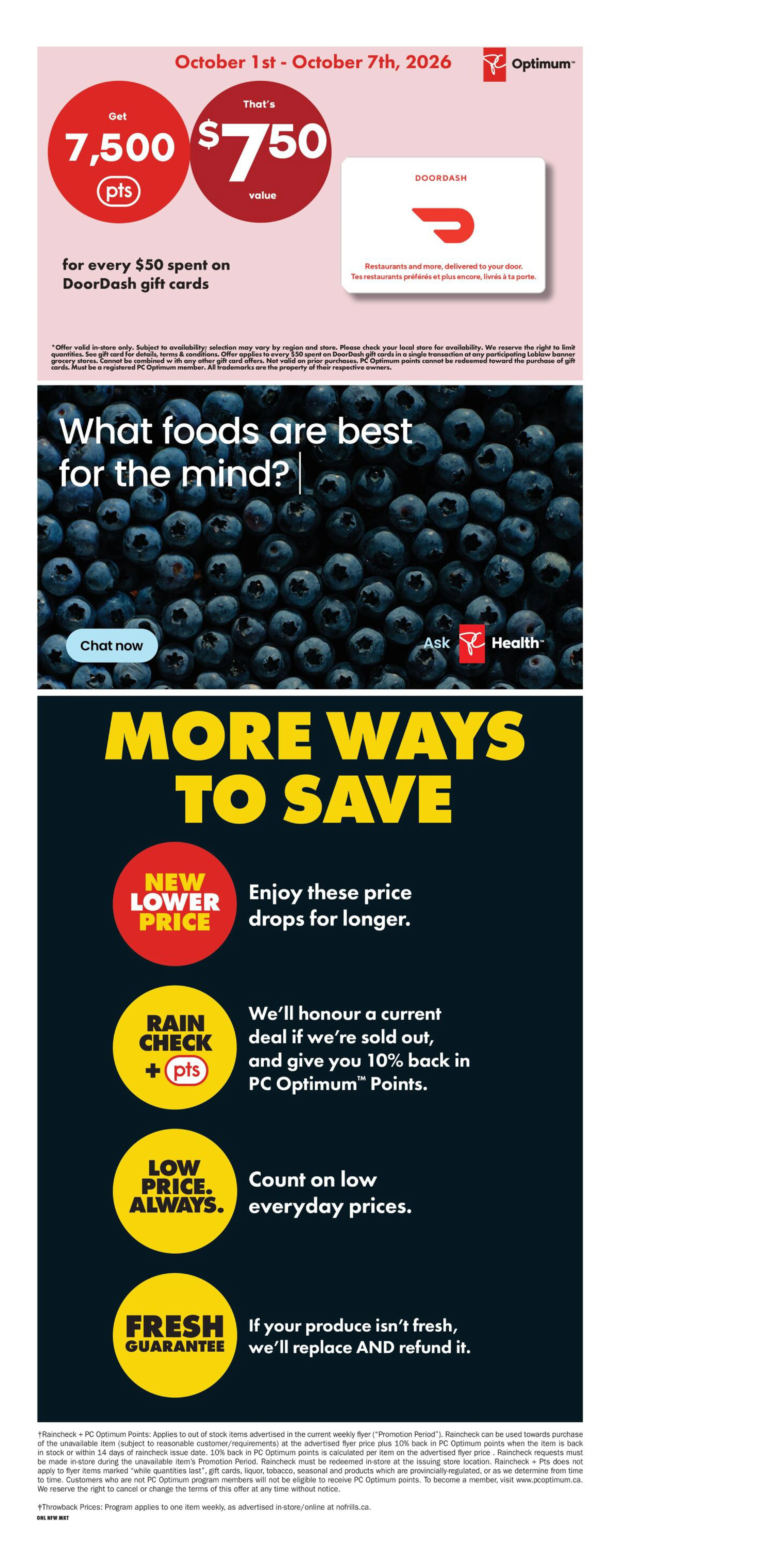 No Frills West Weekly Flyer - Valid Thursday, October 1 - Wednesday, October 7 - Page 19