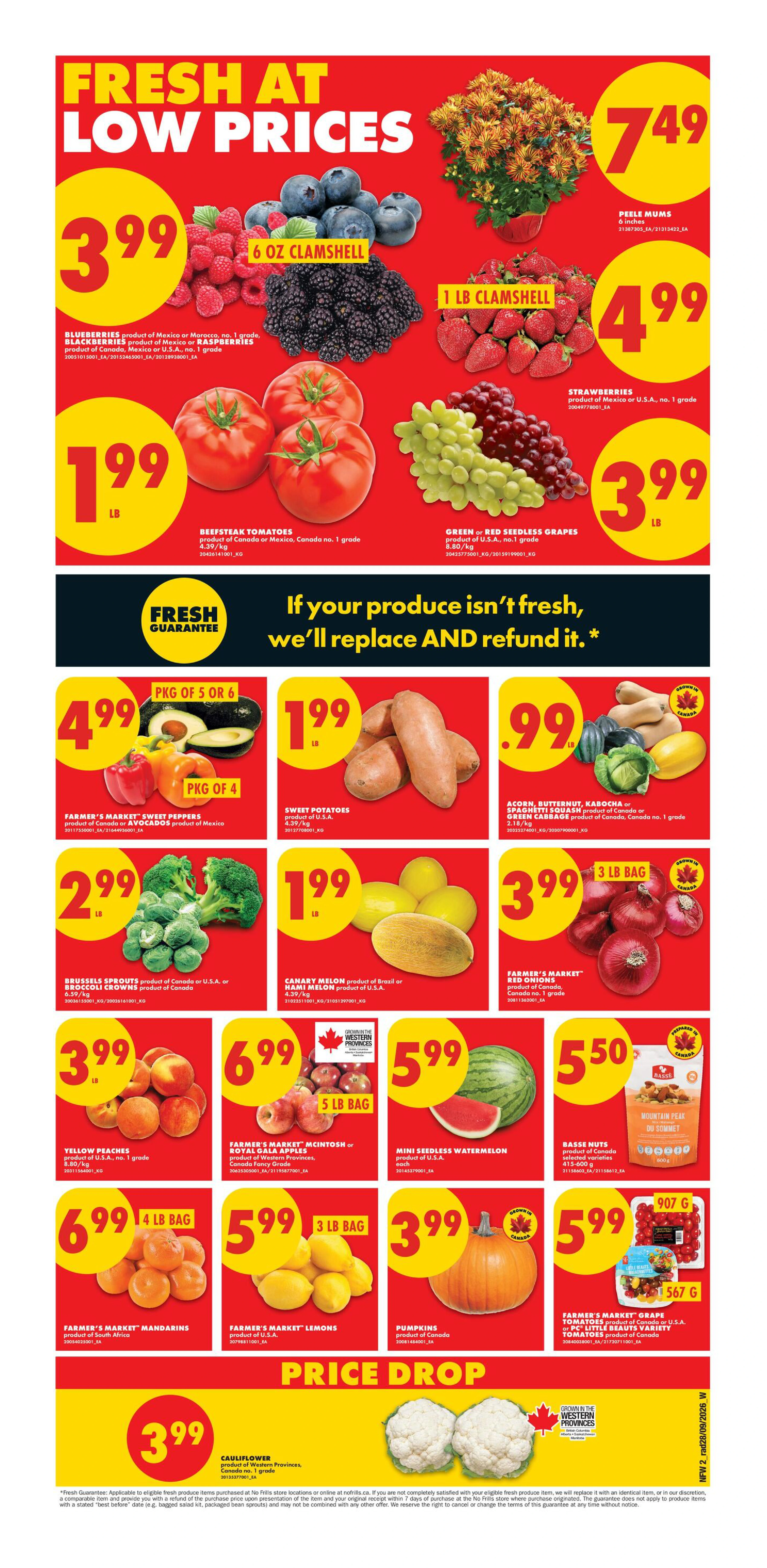No Frills West Weekly Flyer - Valid Thursday, October 1 - Wednesday, October 7 - Page 2