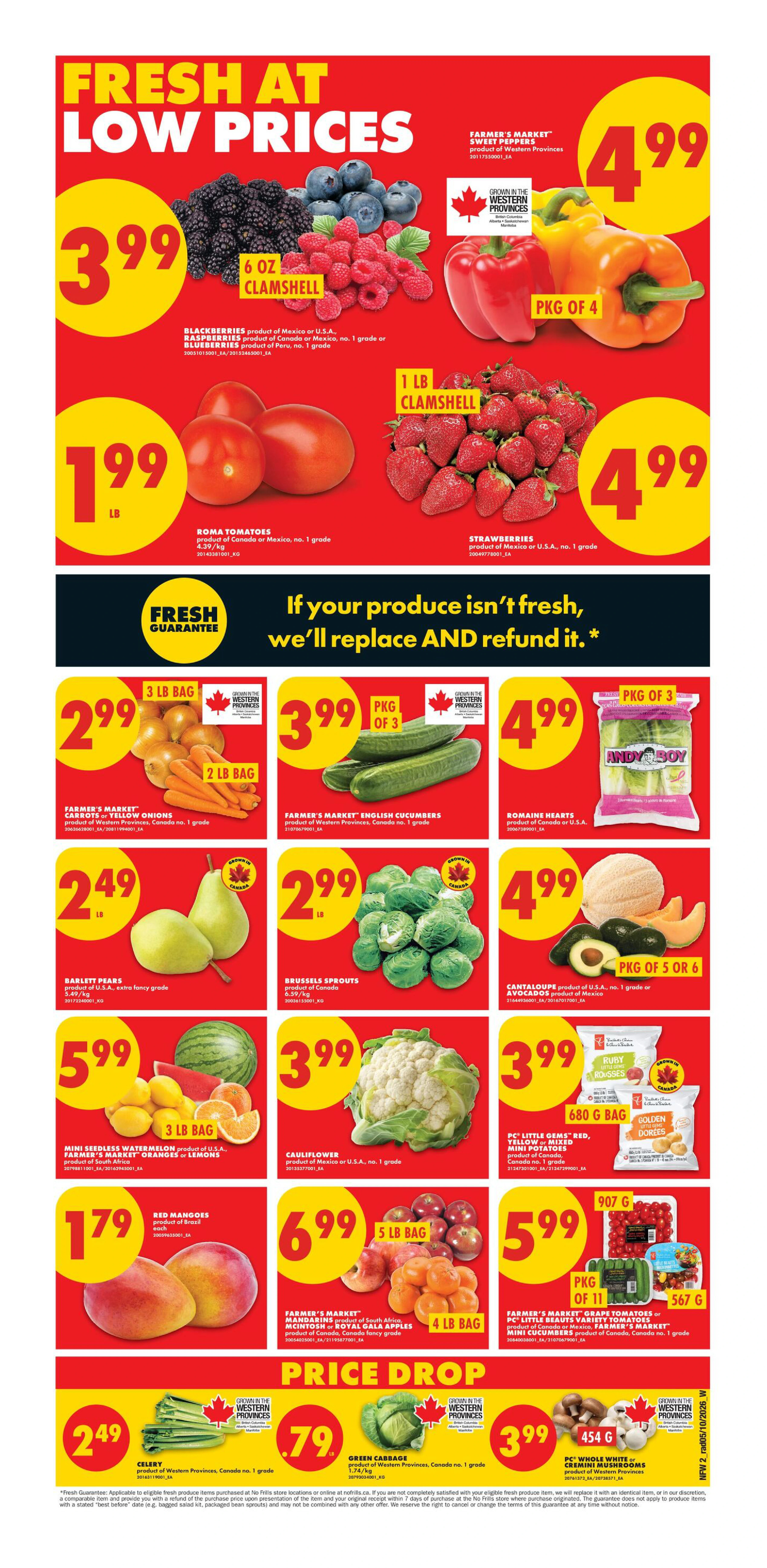No Frills West Weekly Flyer - Valid Thursday, October 8 - Wednesday, October 14 - Page 2