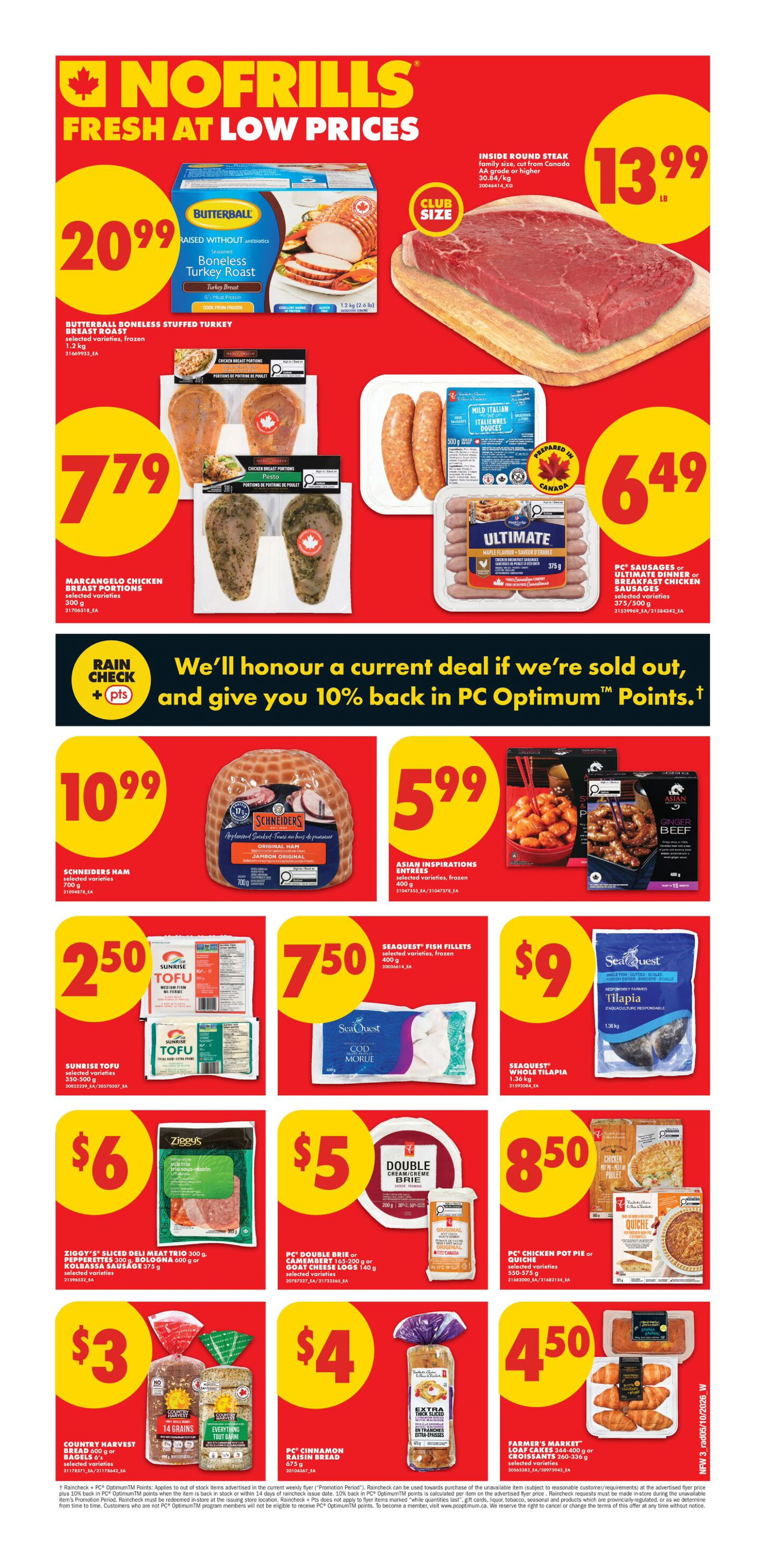 No Frills West Weekly Flyer - Valid Thursday, October 8 - Wednesday, October 14 - Page 3