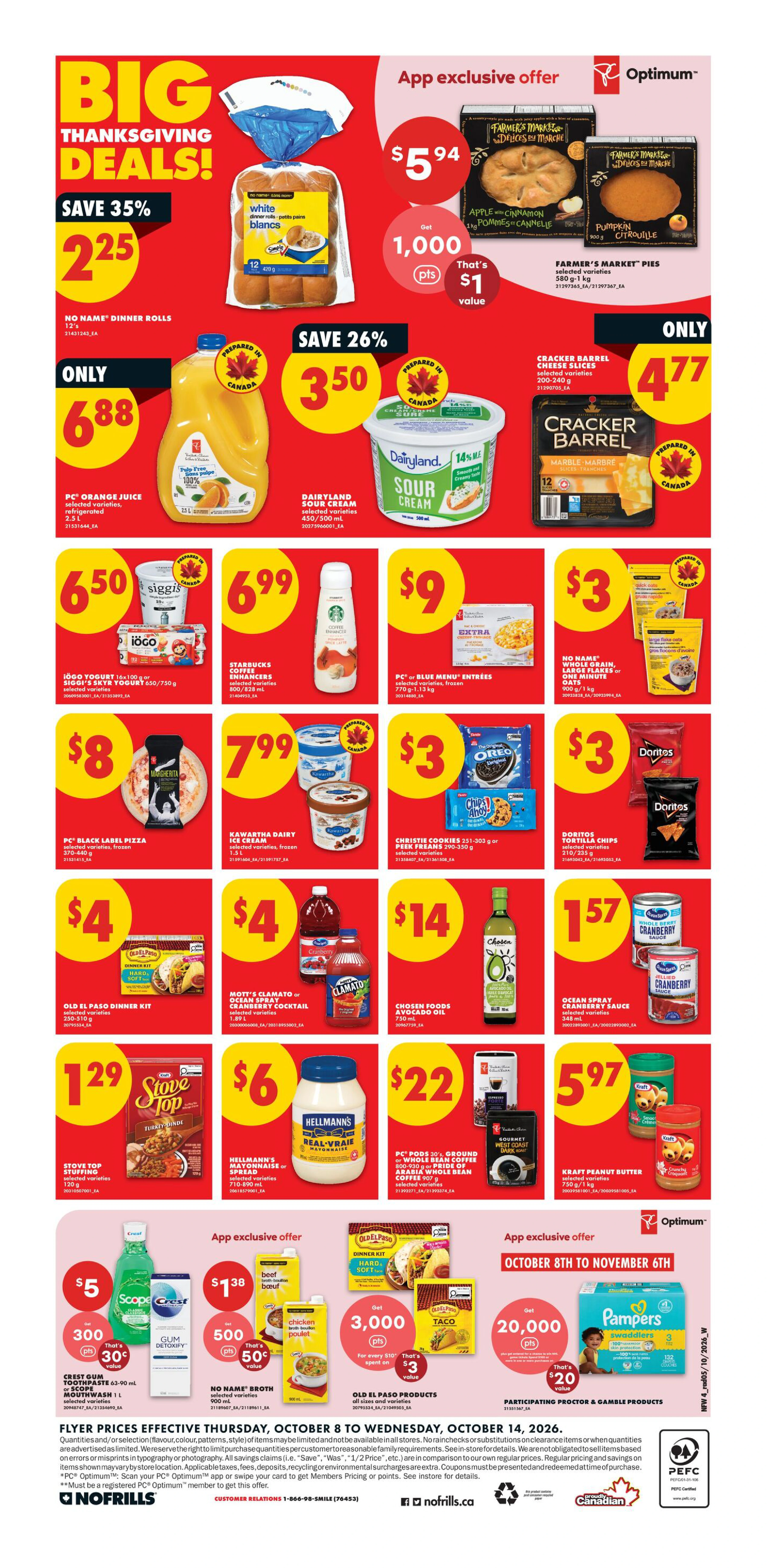 No Frills West Weekly Flyer - Valid Thursday, October 8 - Wednesday, October 14 - Page 4