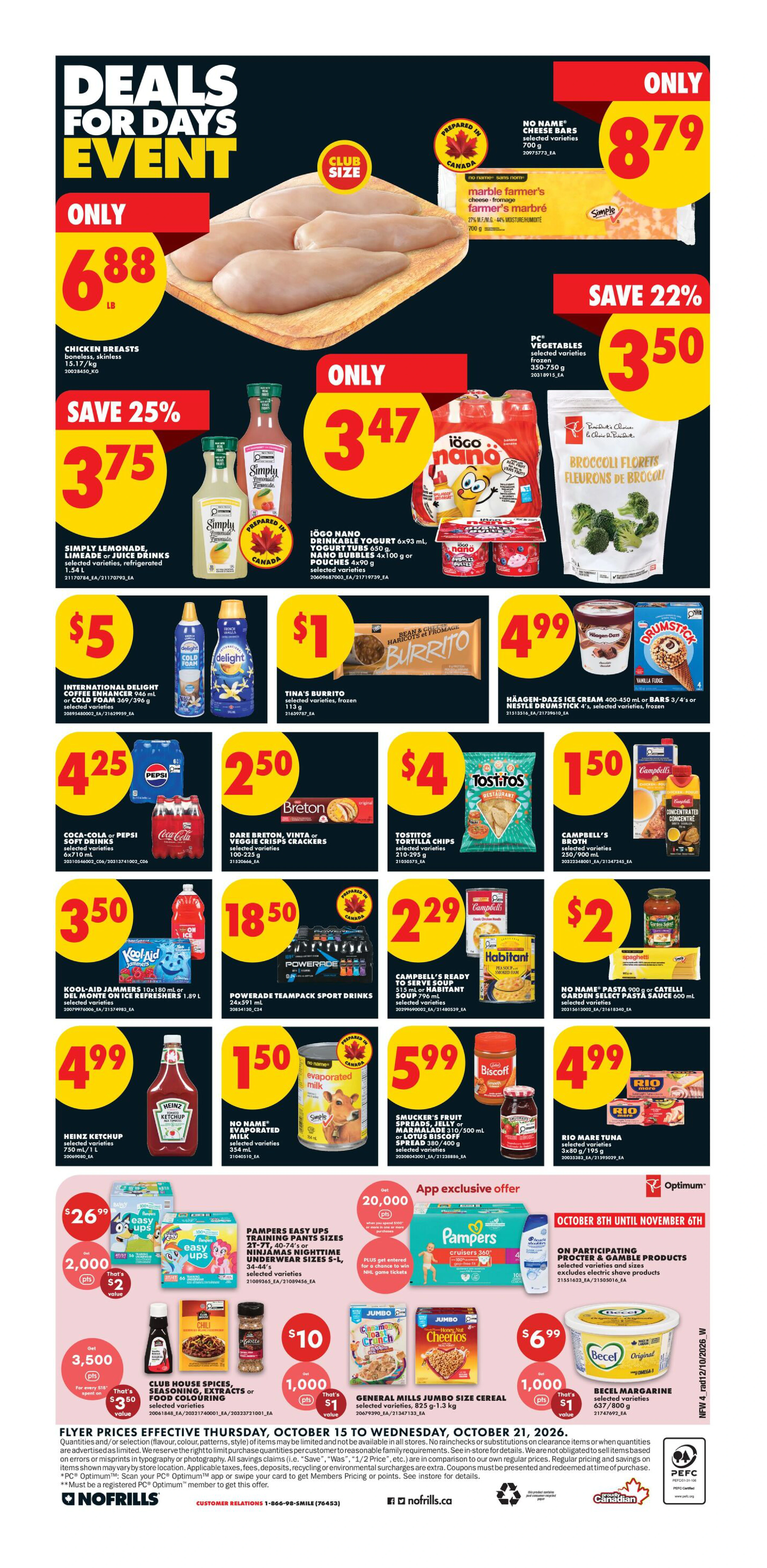 No Frills West Weekly Flyer - Valid Thursday, October 15- Wednesday, October 21 - Page 4
