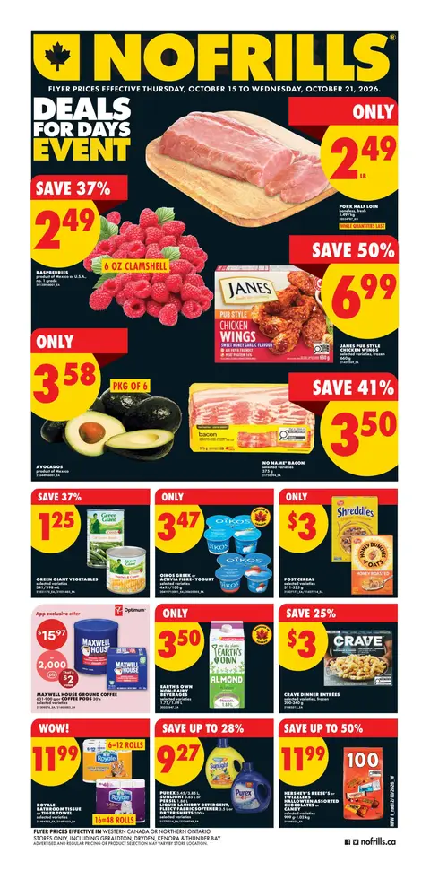 Weekly Flyer - Valid Thursday, October 15- Wednesday, October 21