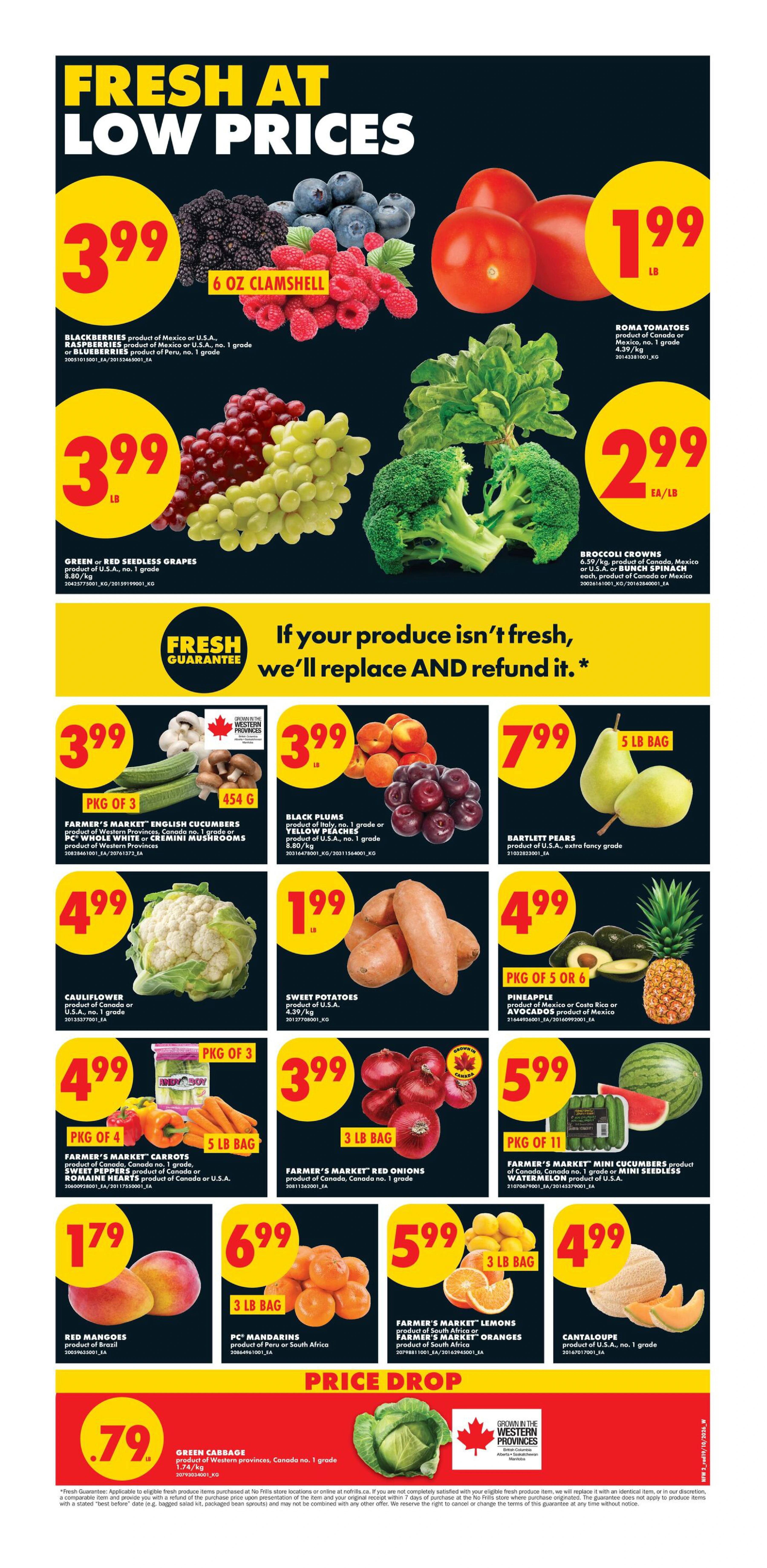 No Frills West Weekly Flyer - Valid Thursday, October 22 - Wednesday, October 28 - Page 2