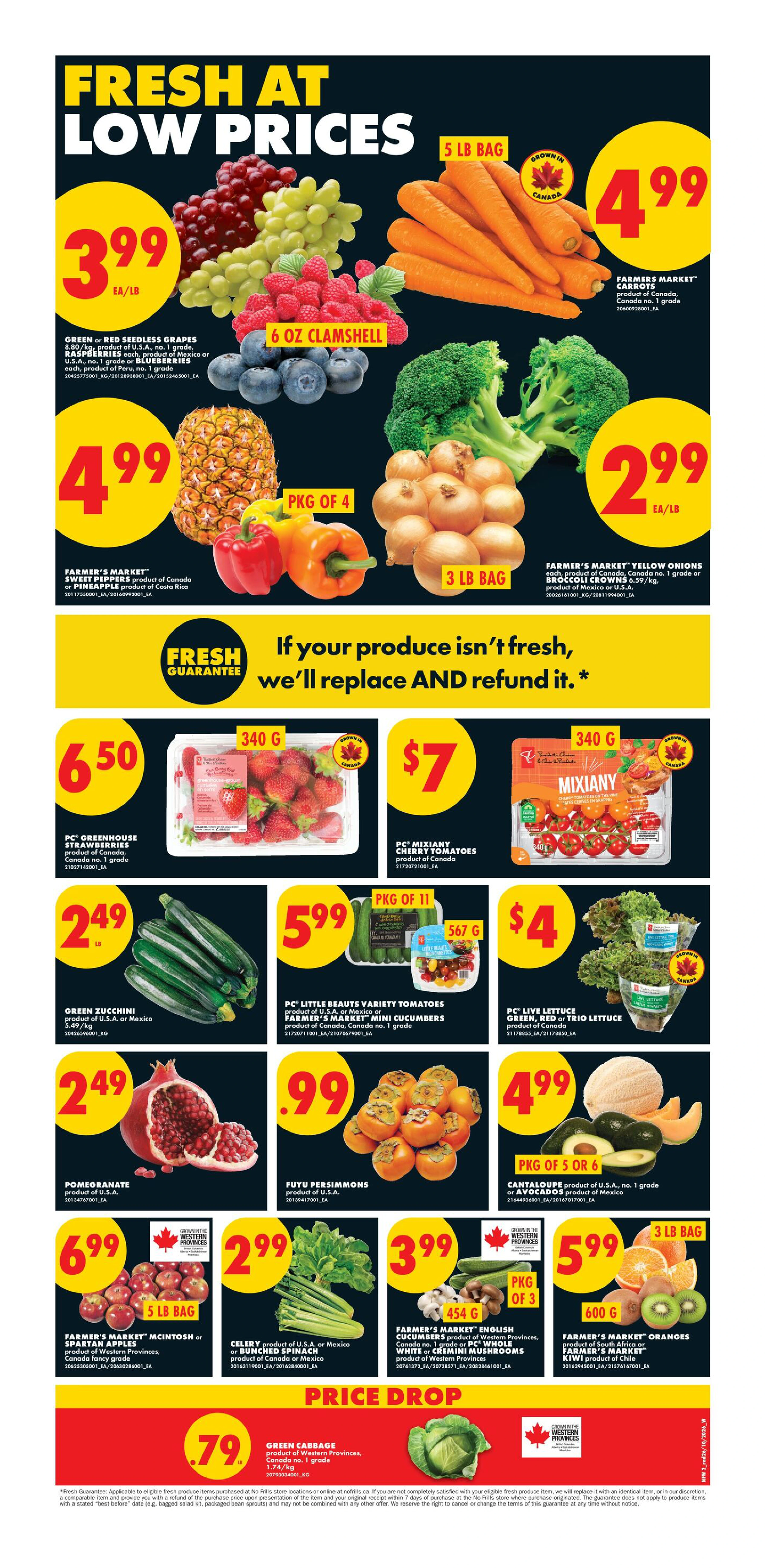 No Frills West Weekly Flyer - Valid Thursday, October 29 - Wednesday, November 04 - Page 2