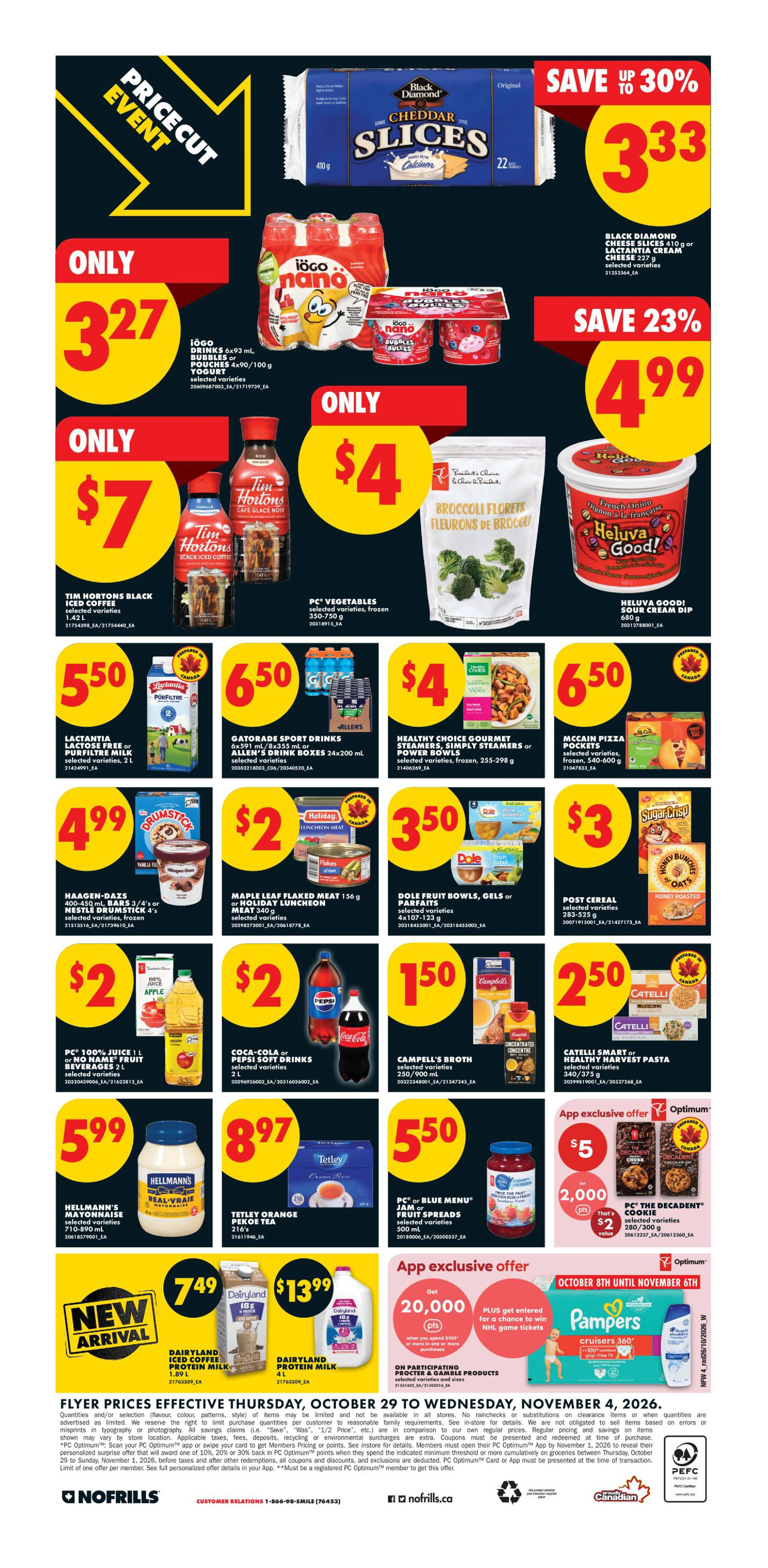 No Frills West Weekly Flyer - Valid Thursday, October 29 - Wednesday, November 04 - Page 4