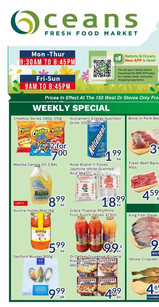 Oceans Westdrive Brampton Weekly Flyer - Page 1