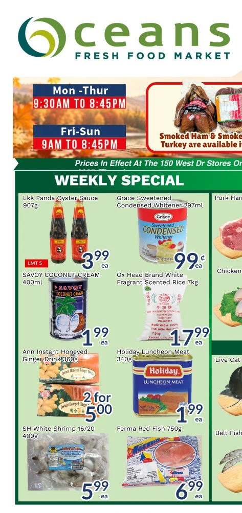Oceans Westdrive Brampton Weekly Flyer - Page 1
