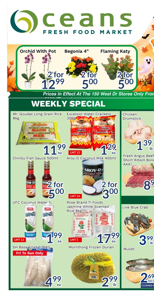 Oceans Westdrive Brampton Weekly Flyer - Page 1