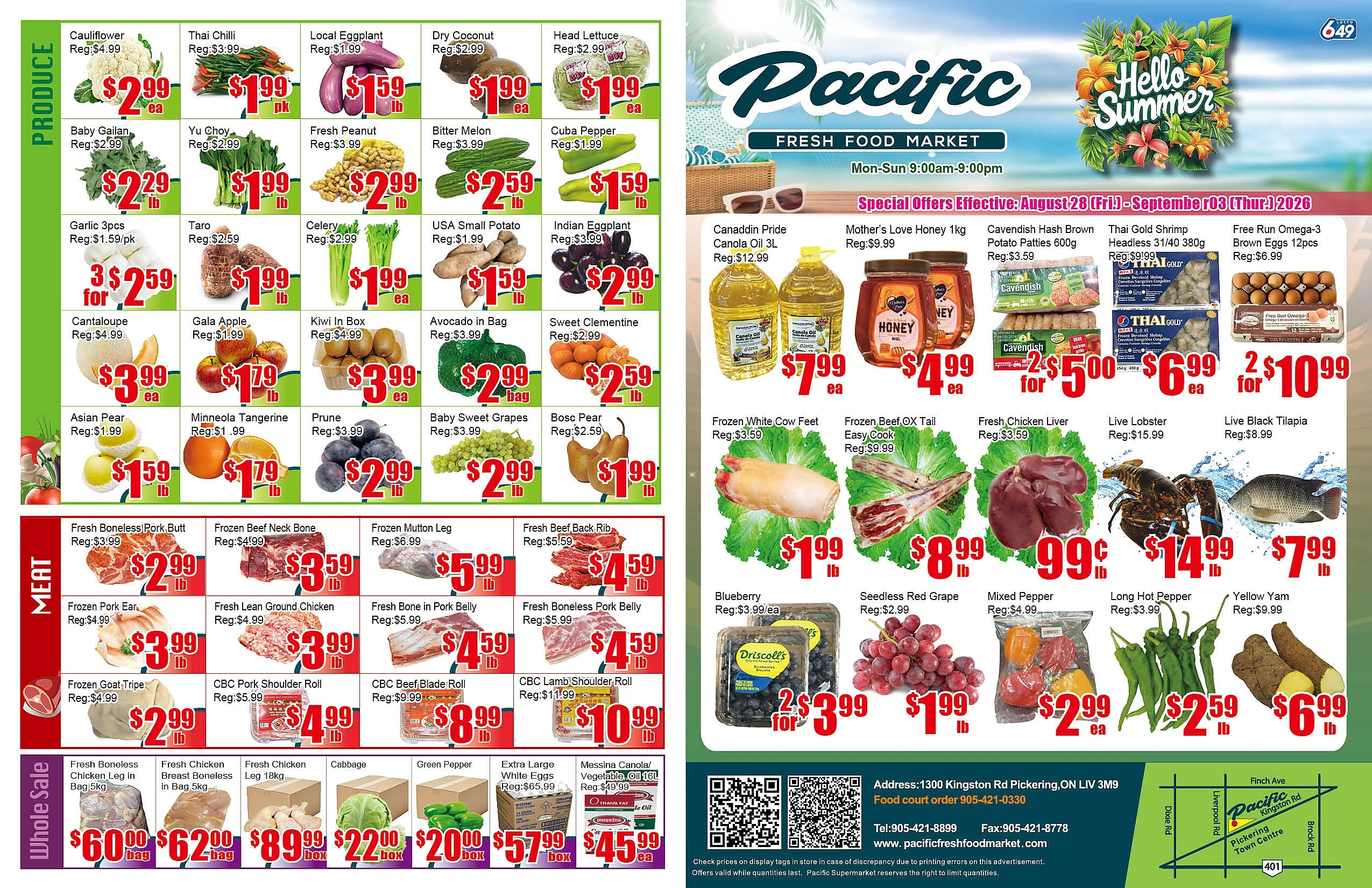 Pacific Fresh Food Market Pickering Weekly Flyer - Page 3