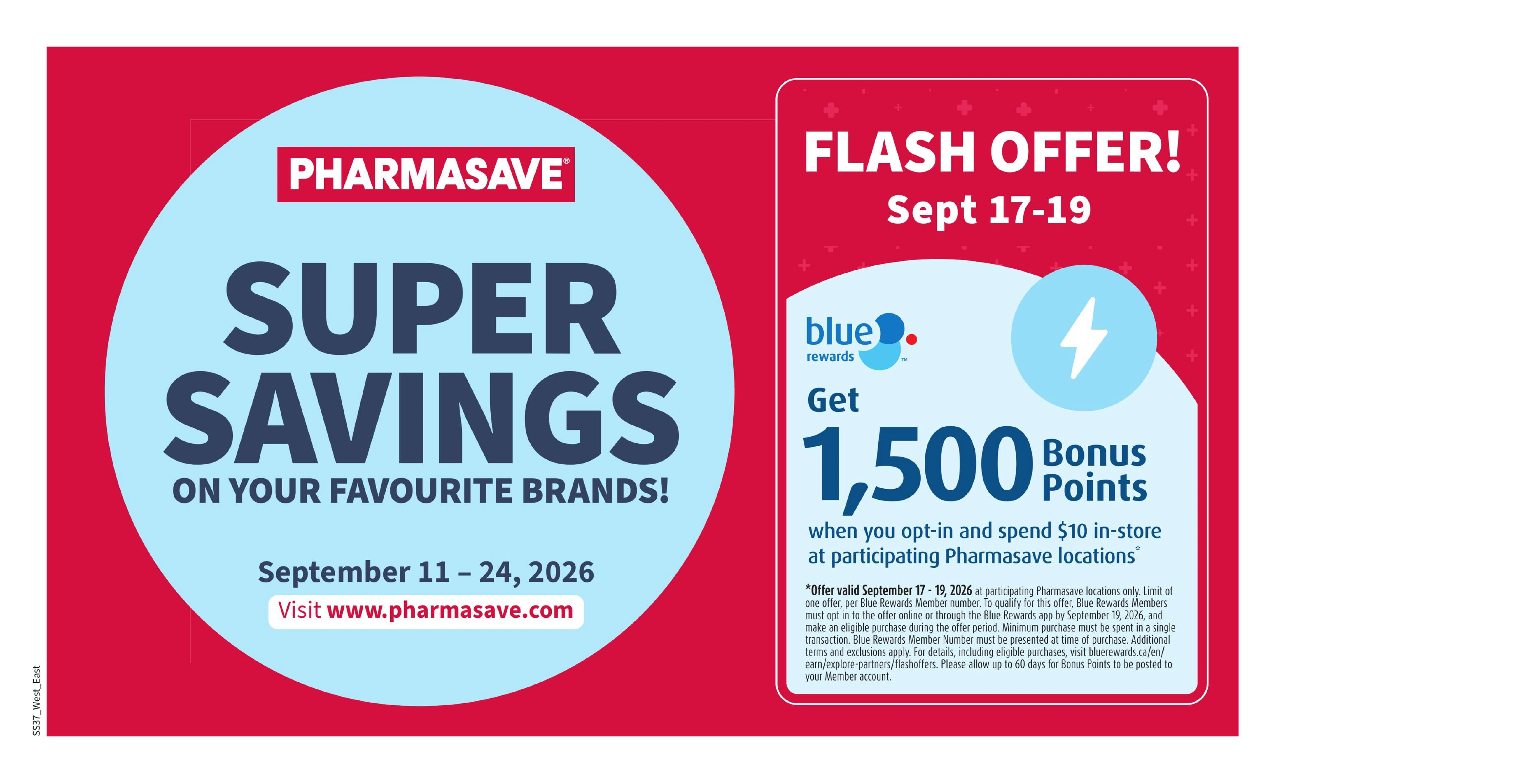 Pharmasave Weekly Flyer - Page 1
