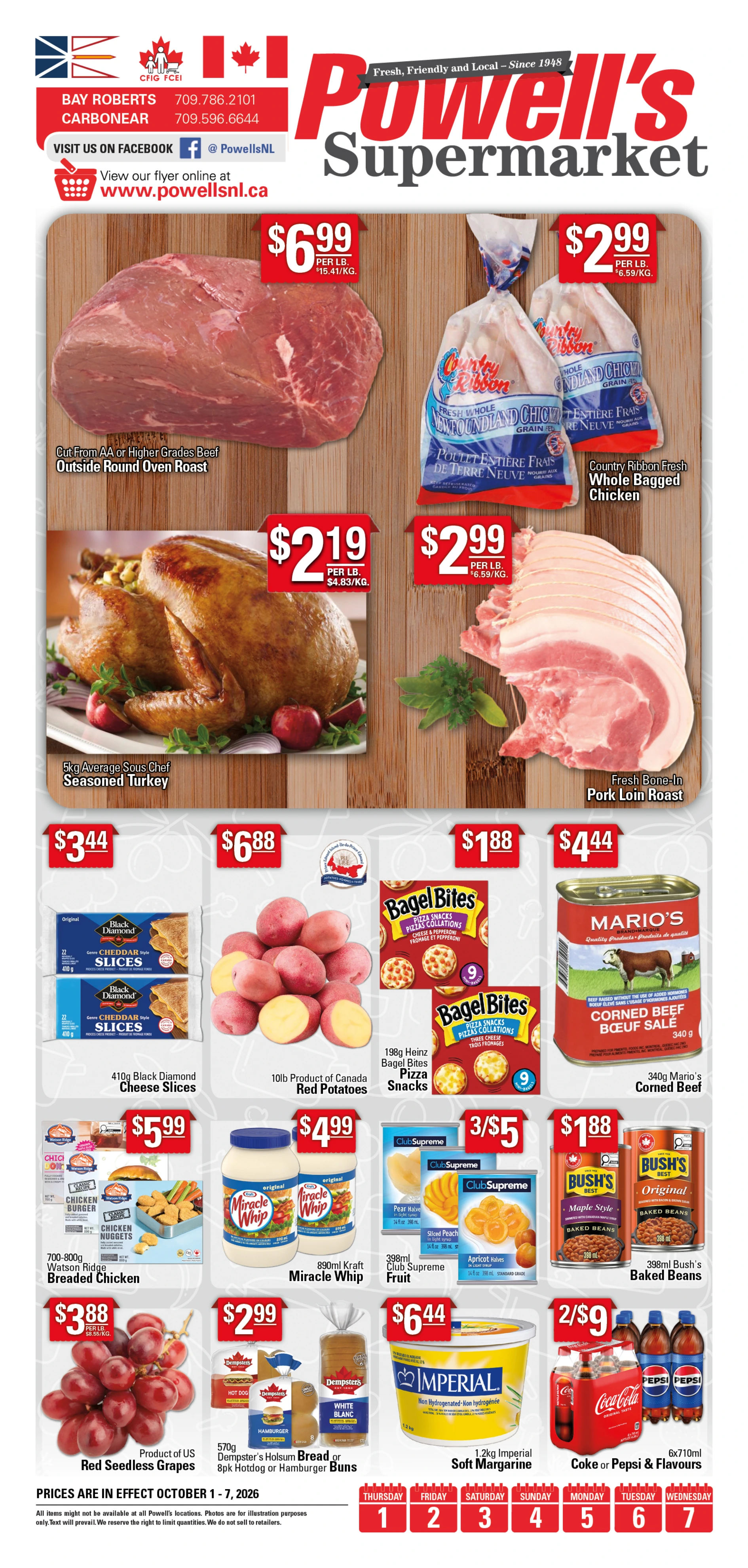 Powells Weekly Flyer - Page 1