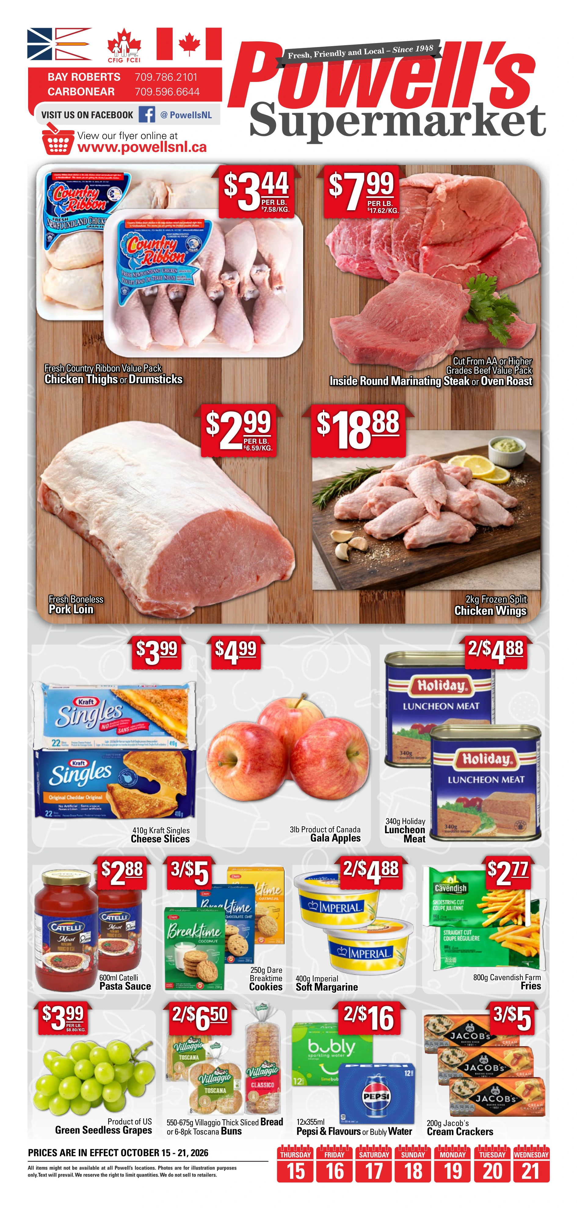 Powells Weekly Flyer - Page 1