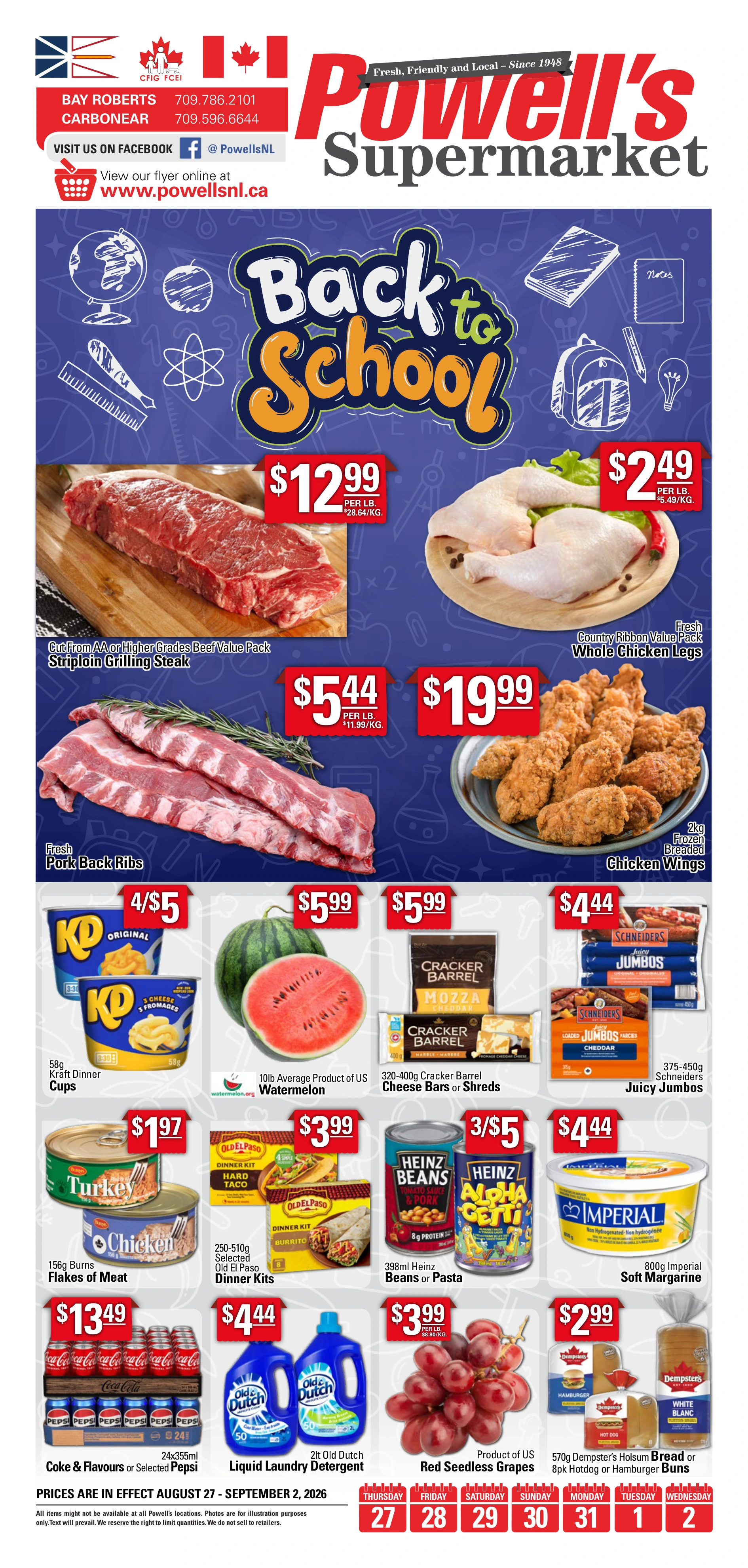 Powells Weekly Flyer - Page 1