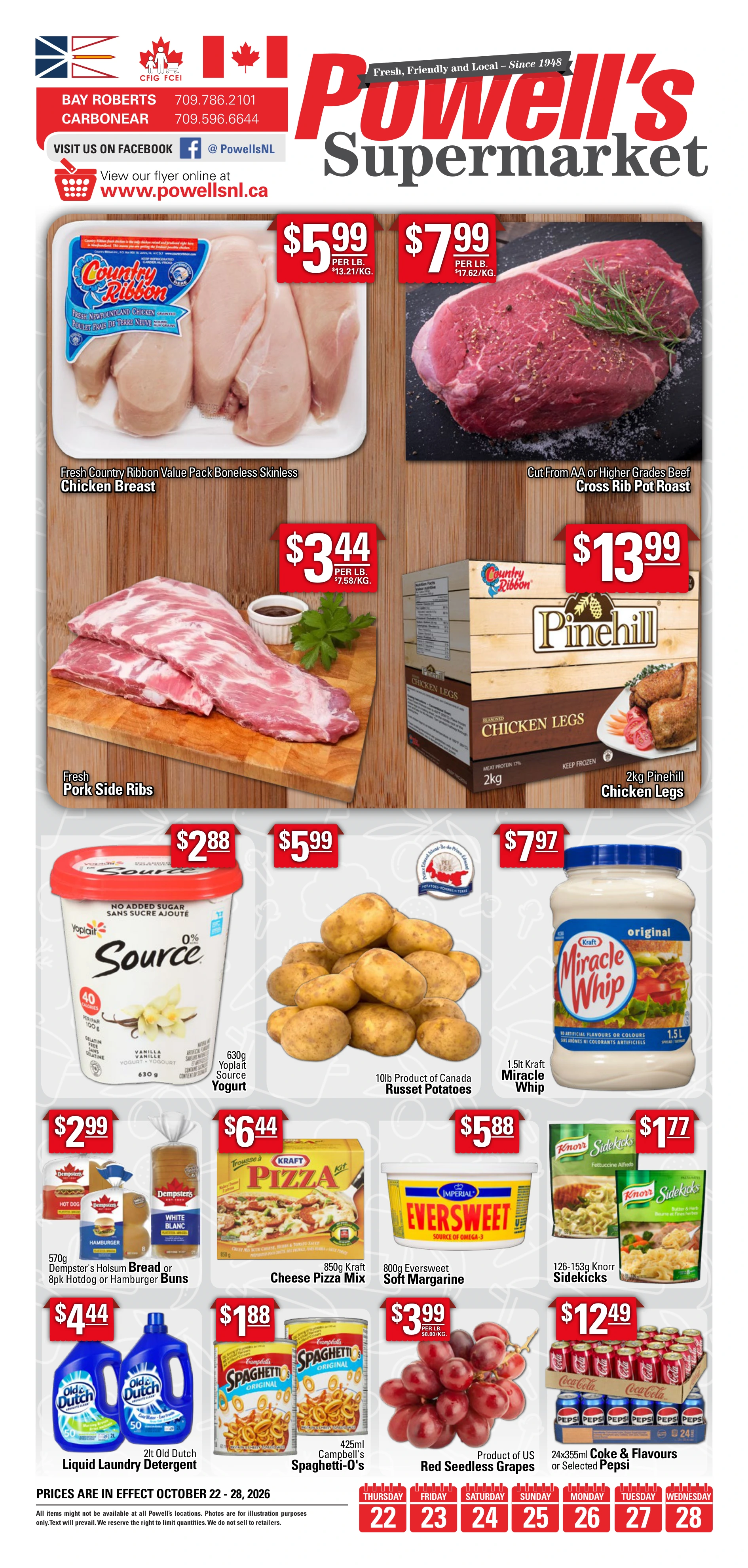 Powells Weekly Flyer - Page 1