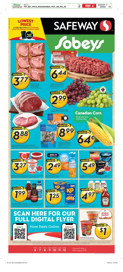 Weekly eFlyer 08/06 - 08/12