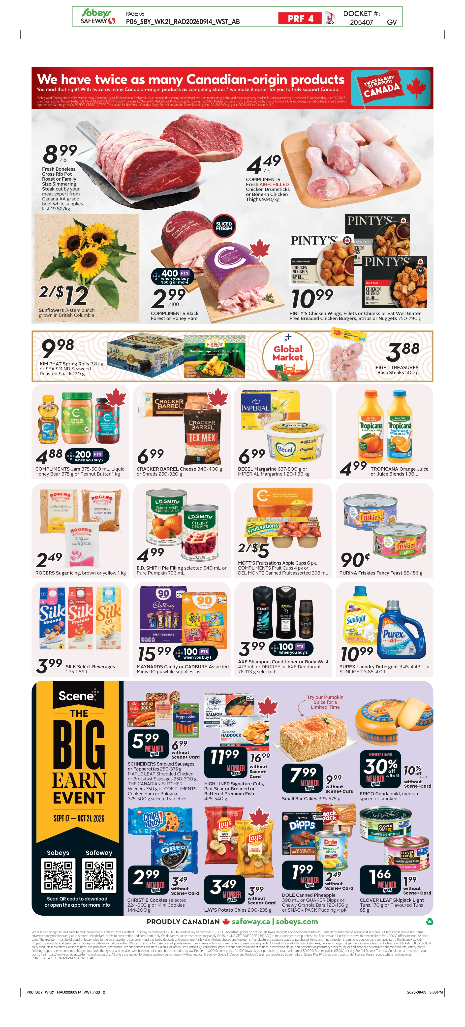 Safeway Alberta Weekly eFlyer 09/17 - 09/23 - Page 3