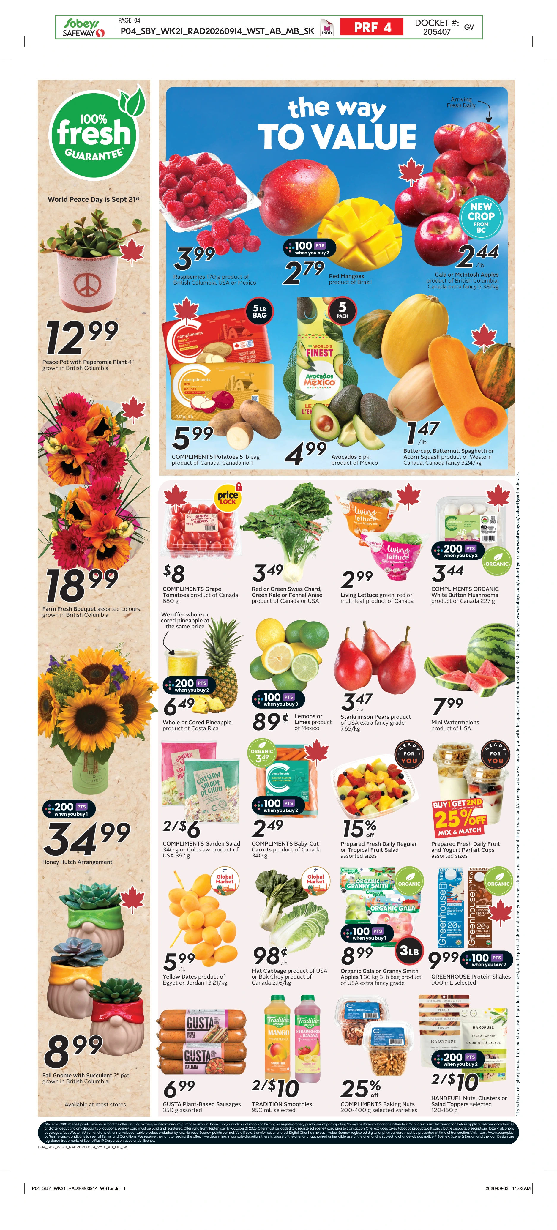 Safeway Alberta Weekly eFlyer 09/17 - 09/23 - Page 6