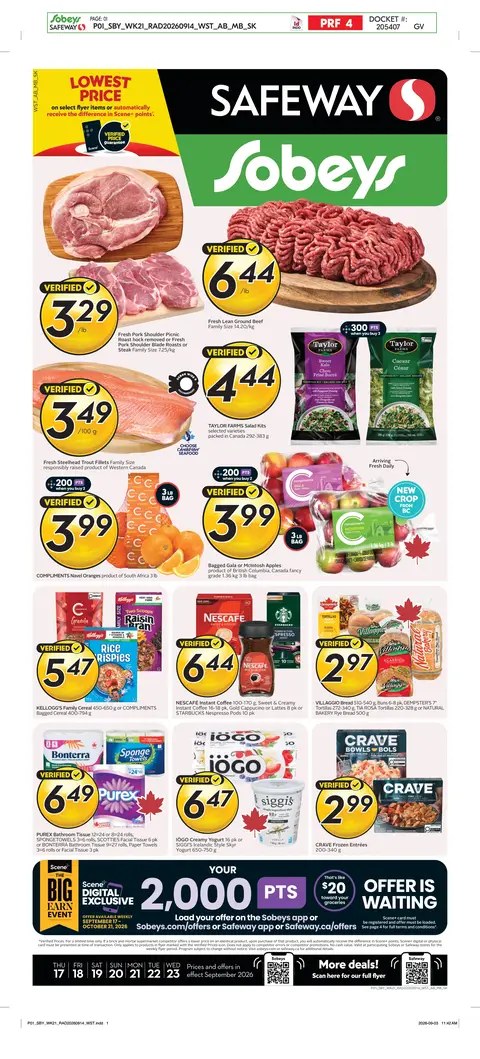Weekly eFlyer 09/17 - 09/23