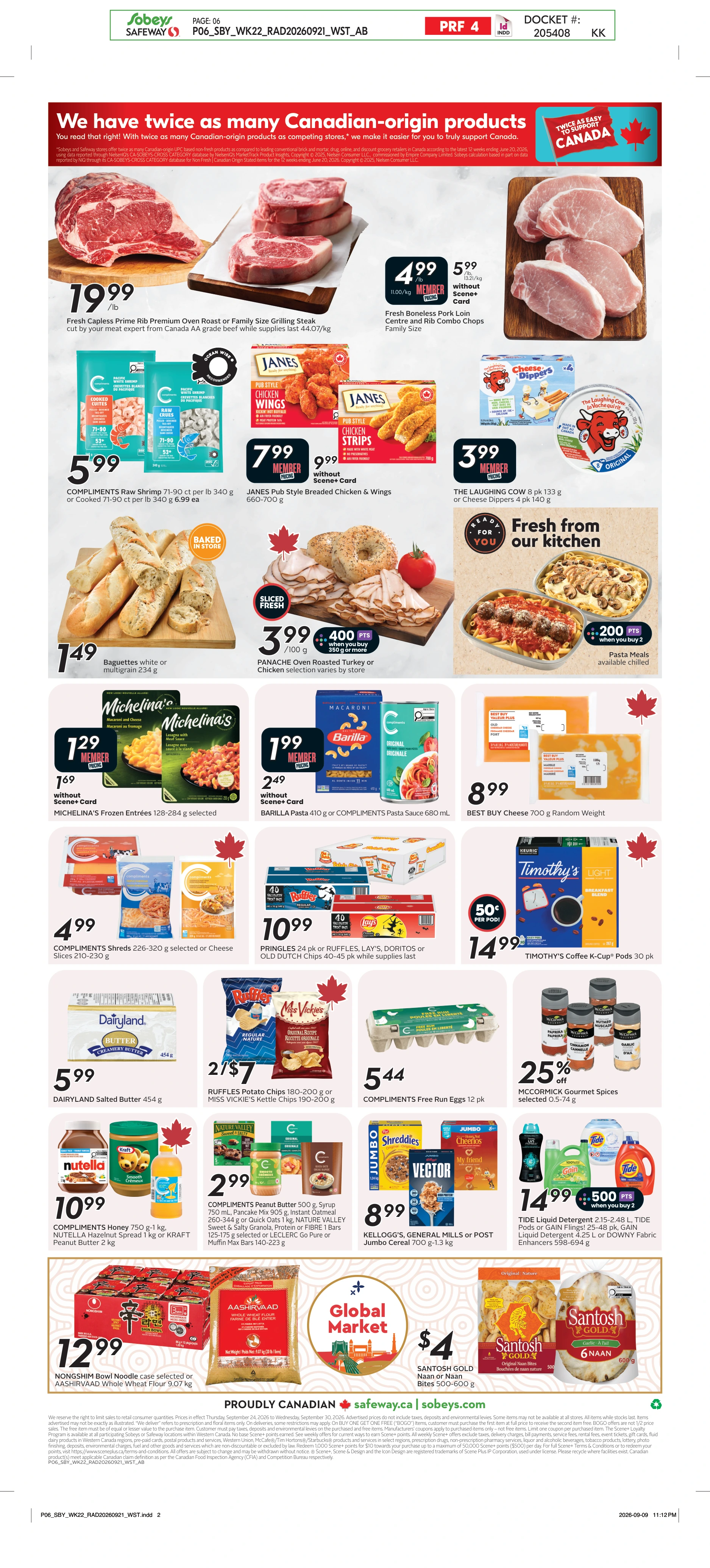 Safeway Alberta Weekly eFlyer 09/24 - 09/30 - Page 3
