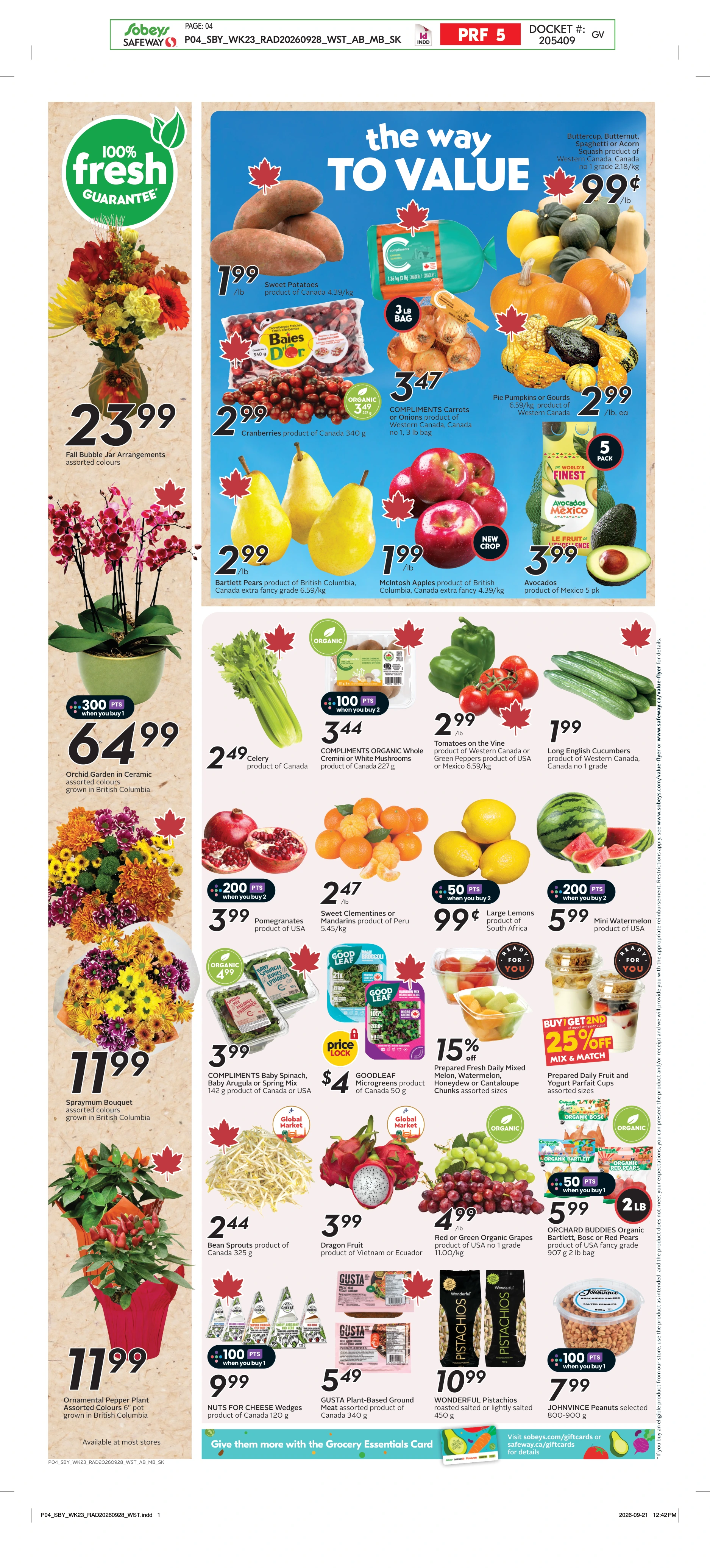 Safeway Alberta Weekly eFlyer 10/01 - 10/07 - Page 6