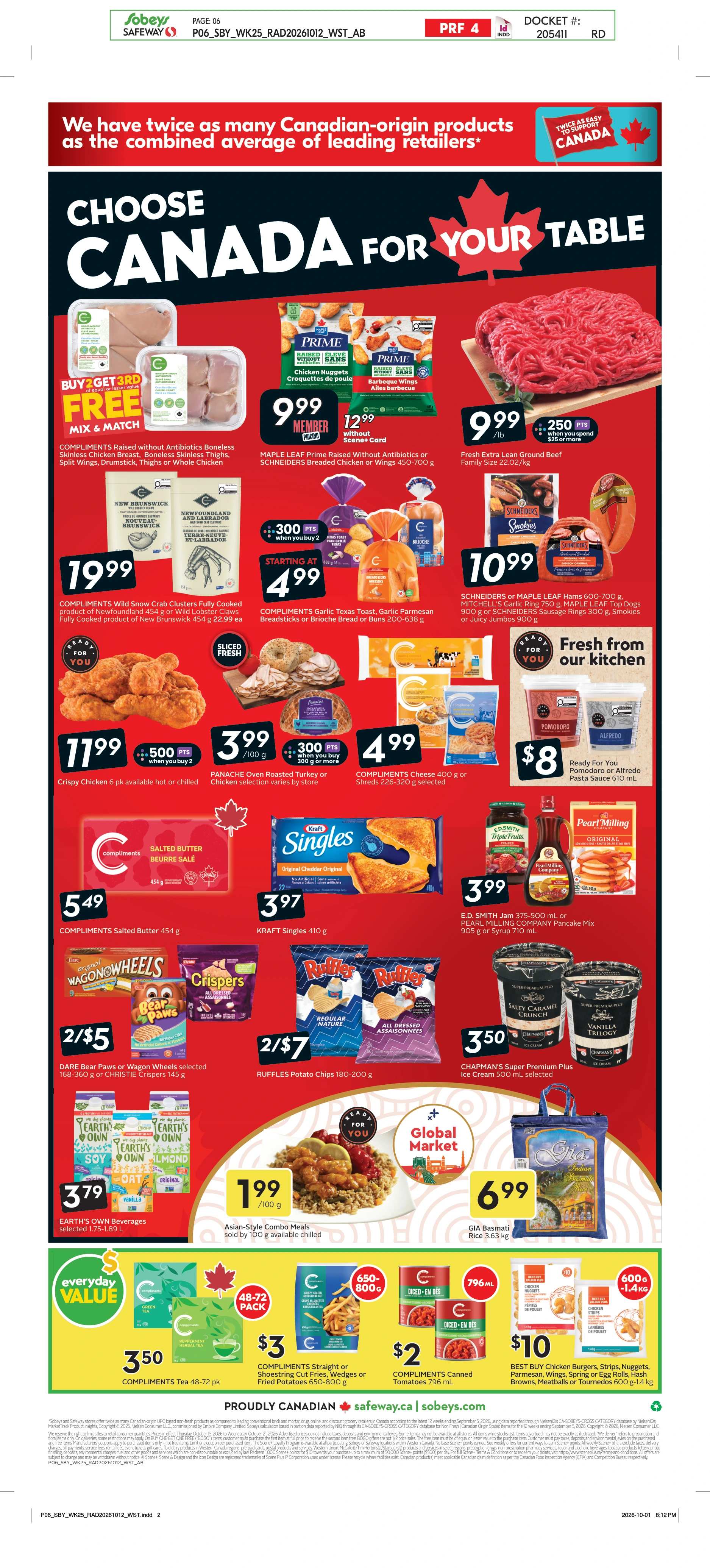 Safeway Alberta Weekly eFlyer 10/15 -10/21 - Page 2