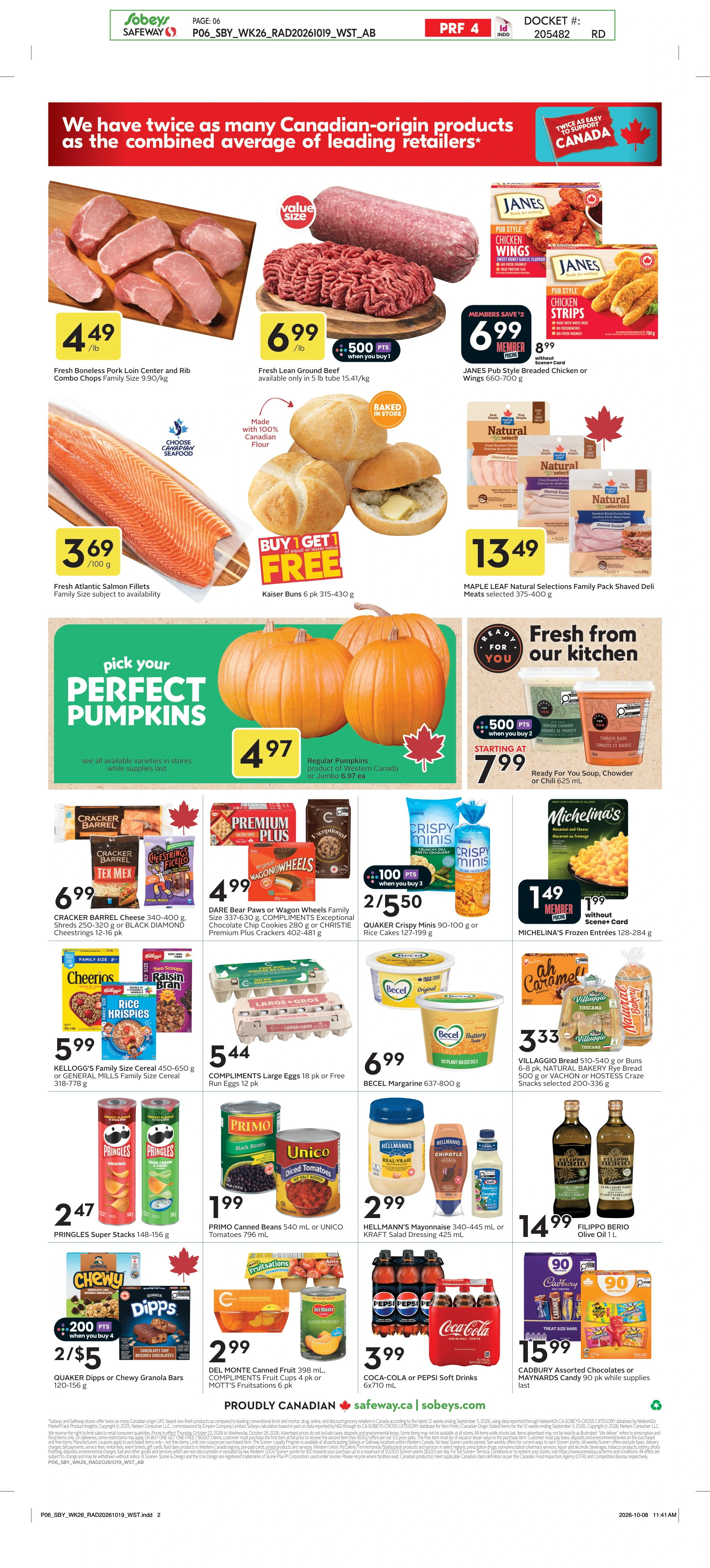 Safeway Alberta Weekly eFlyer 10/22 -10/28 - Page 2