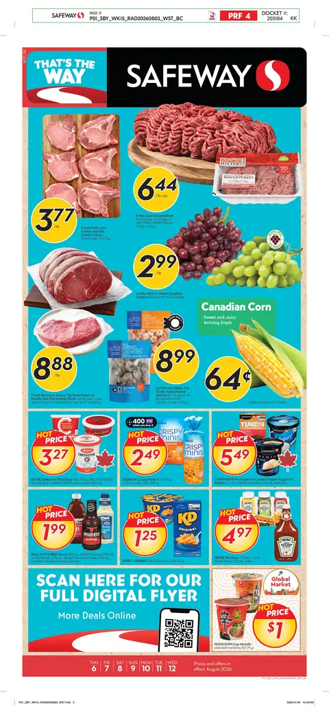 Weekly eFlyer 08/06 - 08/12