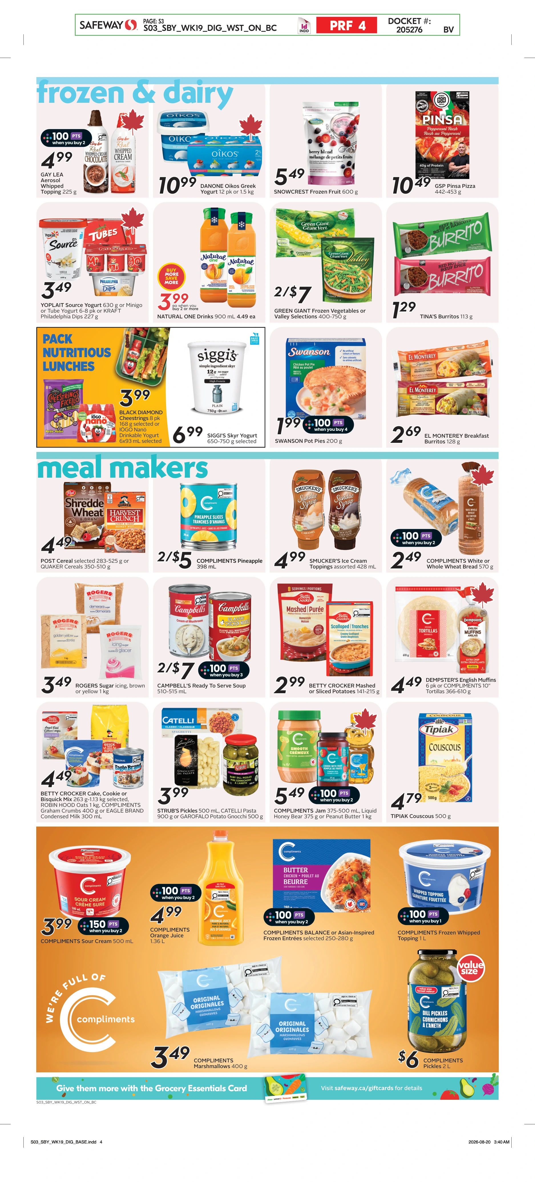 Safeway BC Weekly eFlyer 09/03 - 09/09 - Page 13