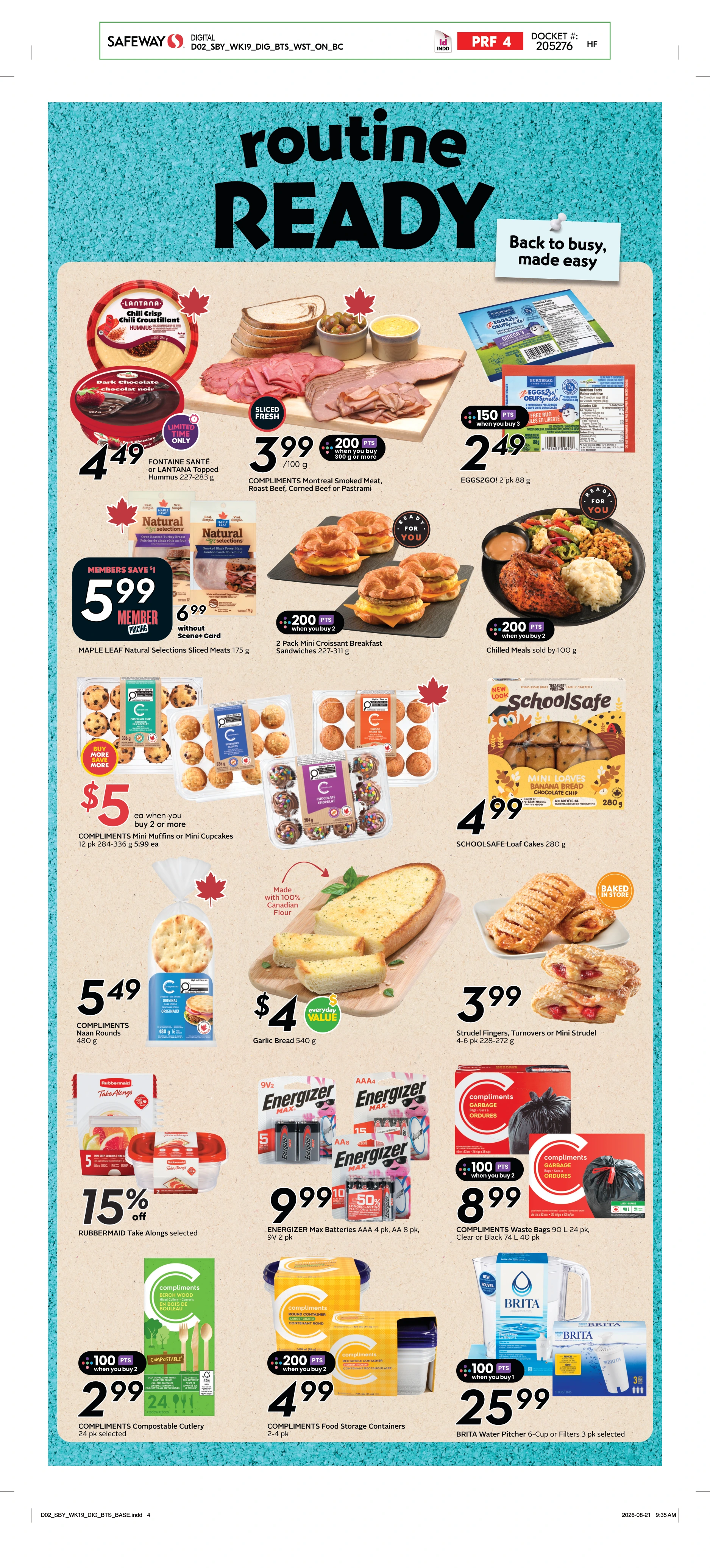 Safeway BC Weekly eFlyer 09/03 - 09/09 - Page 17