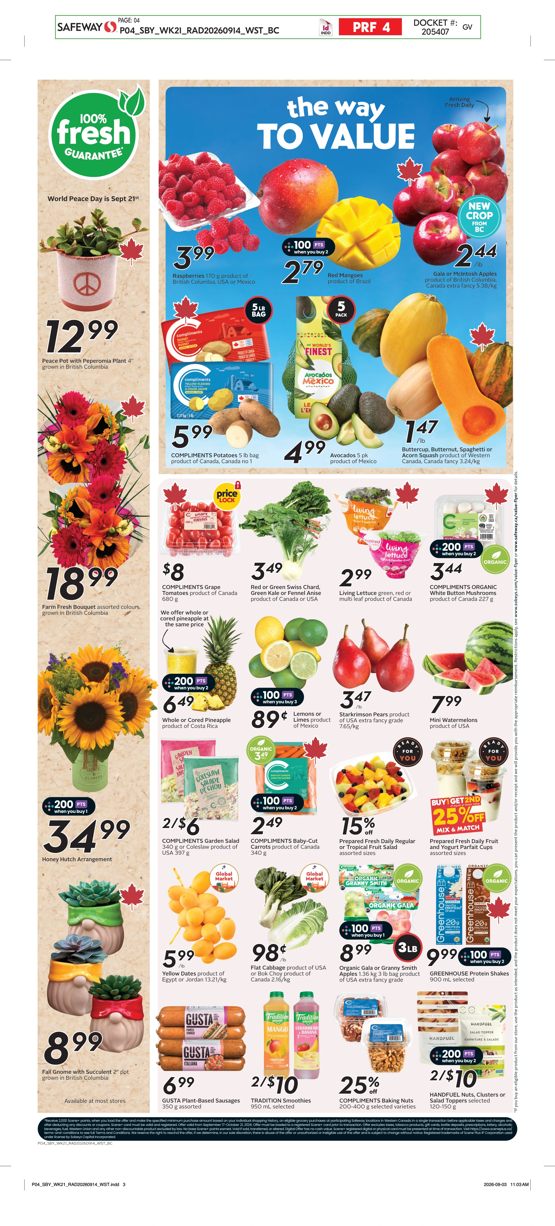 Safeway BC Weekly eFlyer 09/17 - 09/23 - Page 6