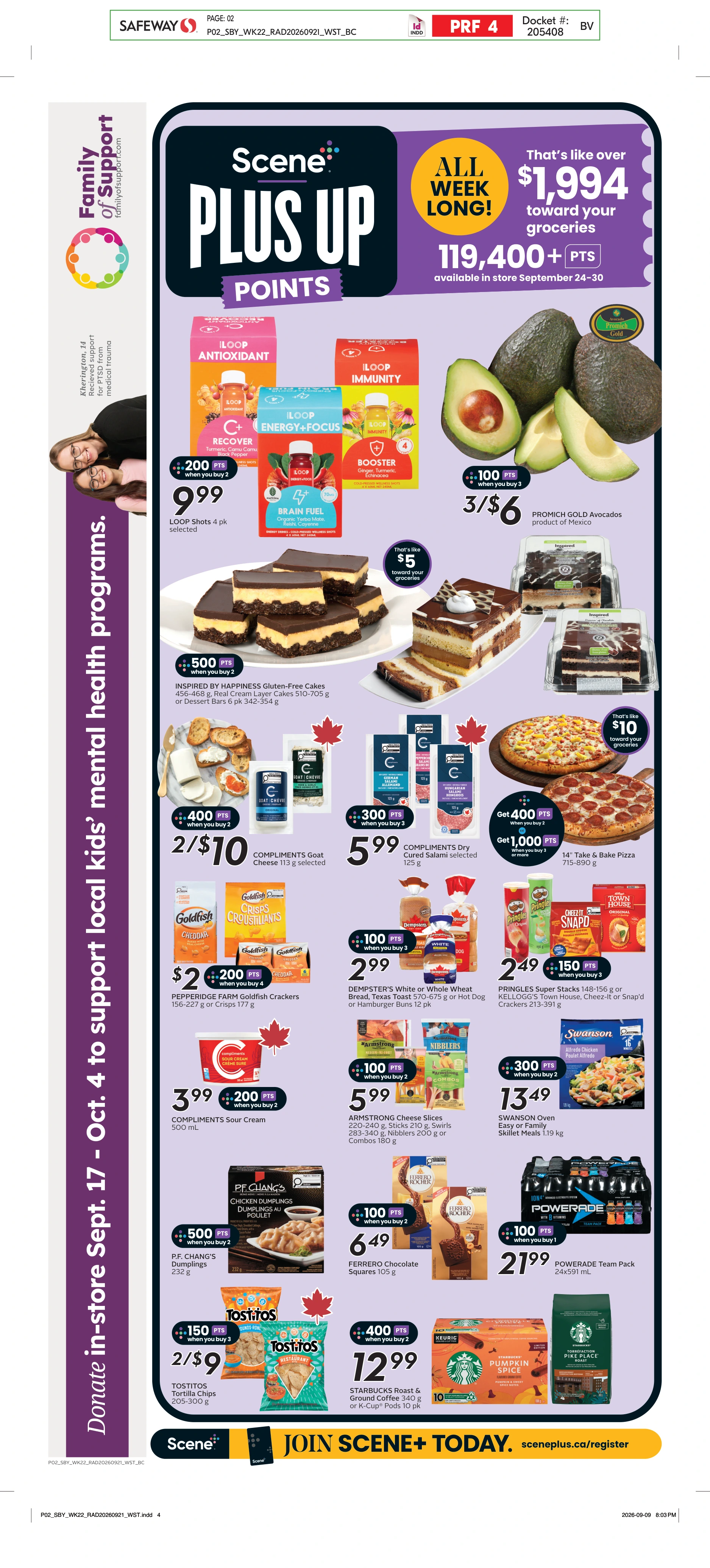 Safeway BC Weekly eFlyer 09/24 - 09/30 - Page 4