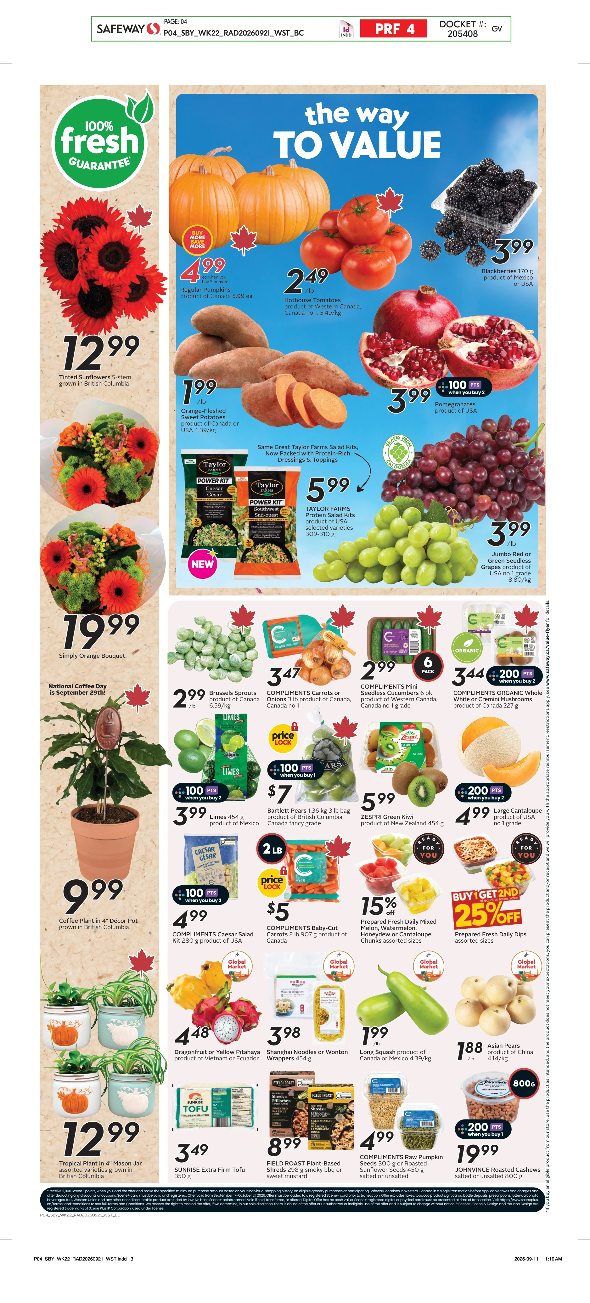 Safeway BC Weekly eFlyer 09/24 - 09/30 - Page 6