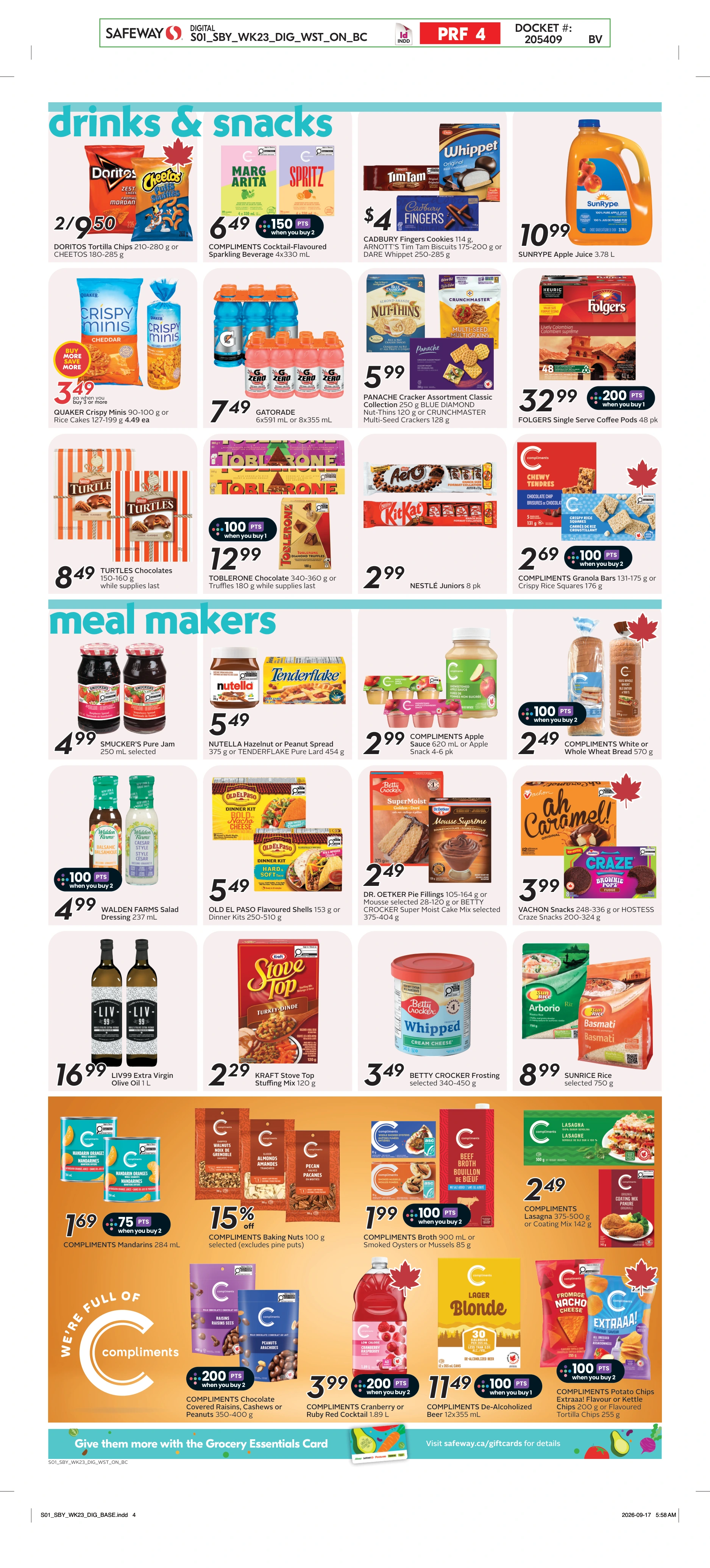Safeway BC Weekly eFlyer 10/01 - 10/07 - Page 10