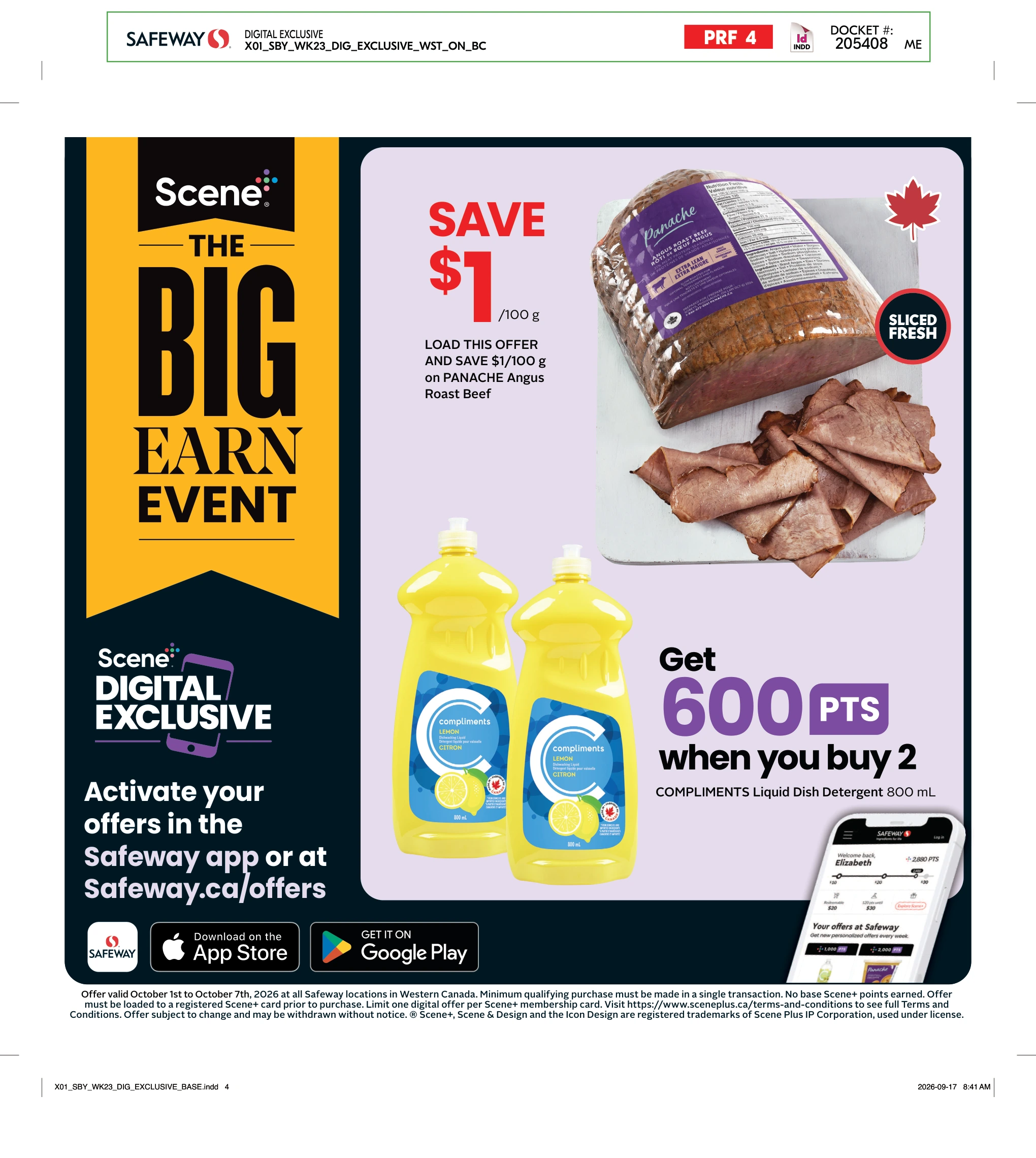 Safeway BC Weekly eFlyer 10/01 - 10/07 - Page 13