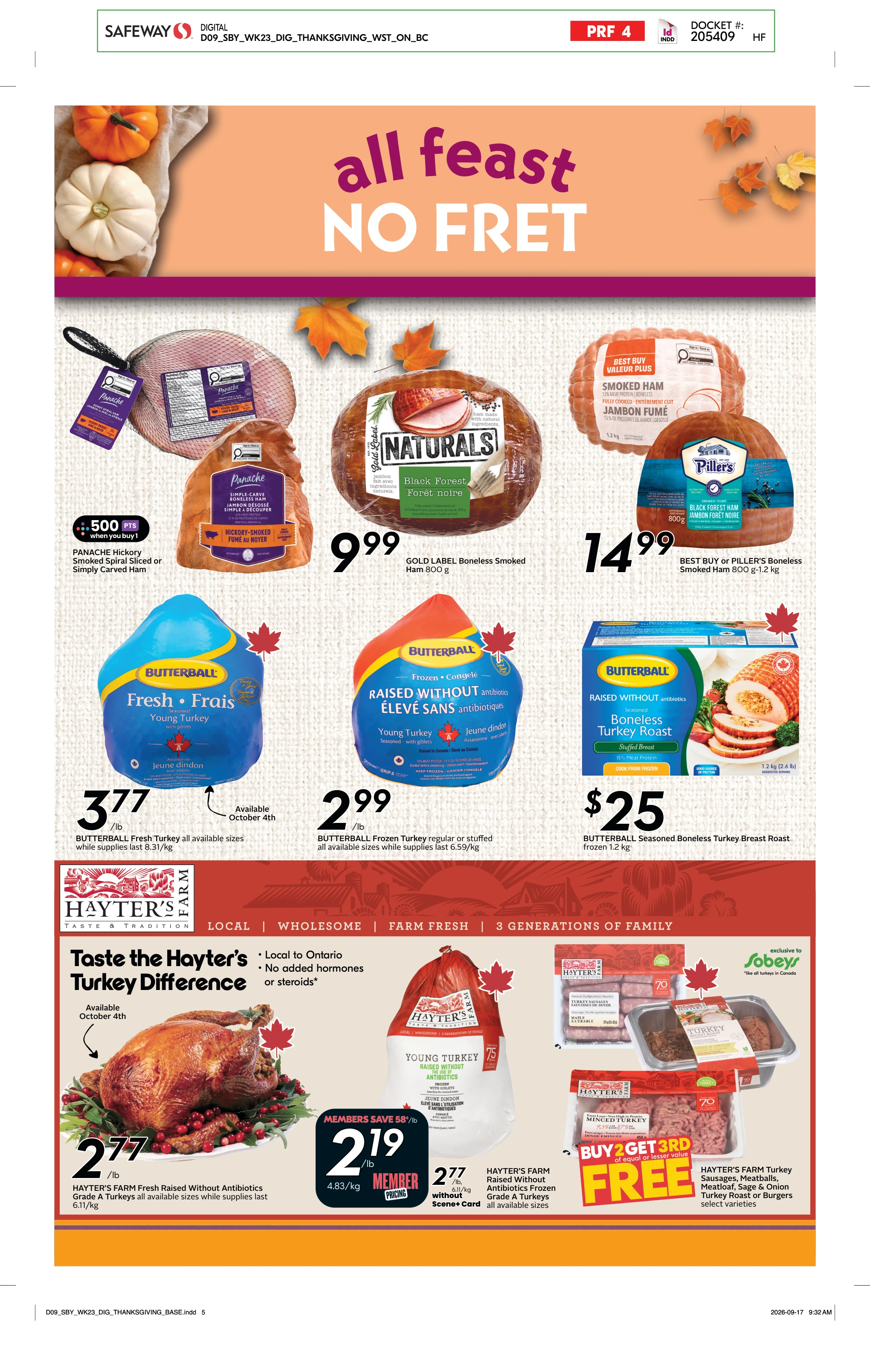Safeway BC Weekly eFlyer 10/01 - 10/07 - Page 22