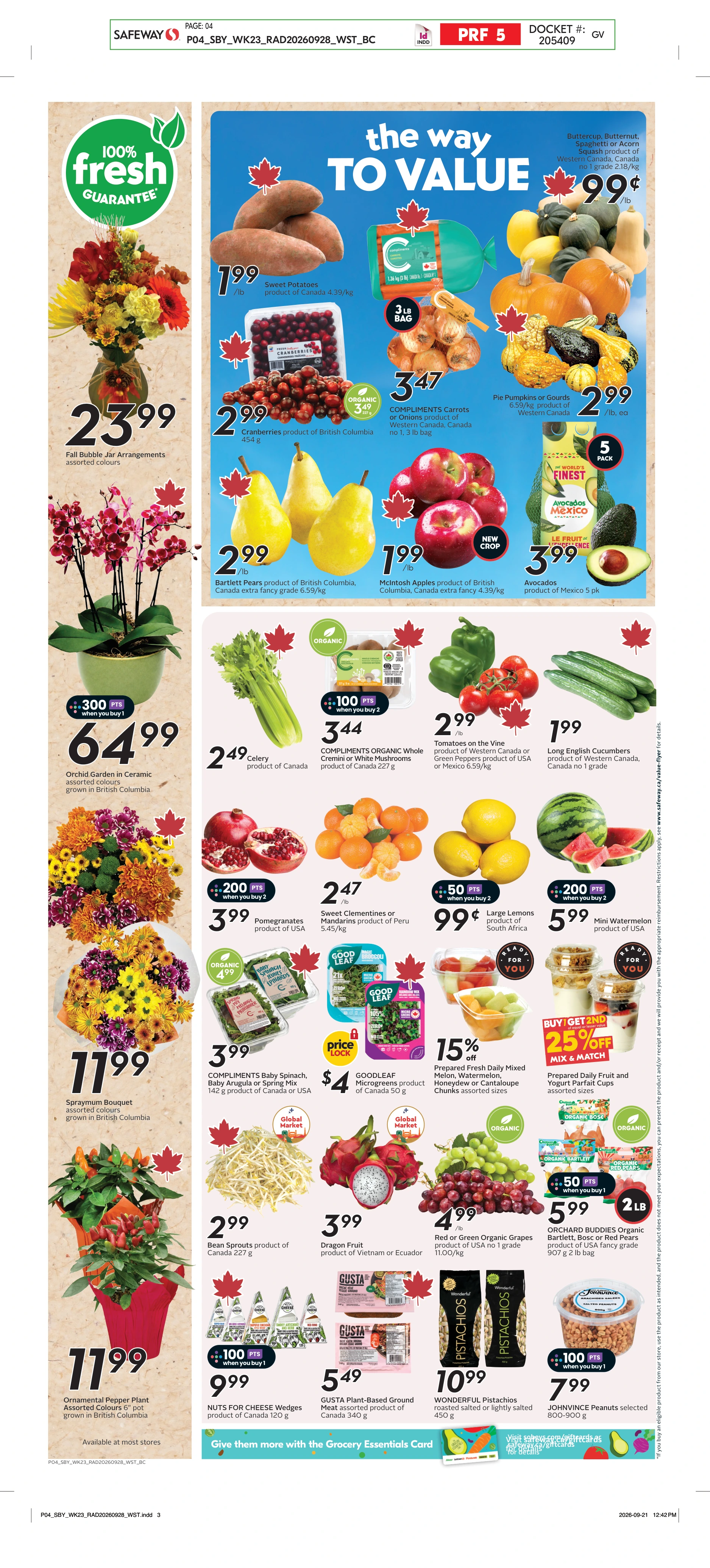 Safeway BC Weekly eFlyer 10/01 - 10/07 - Page 6
