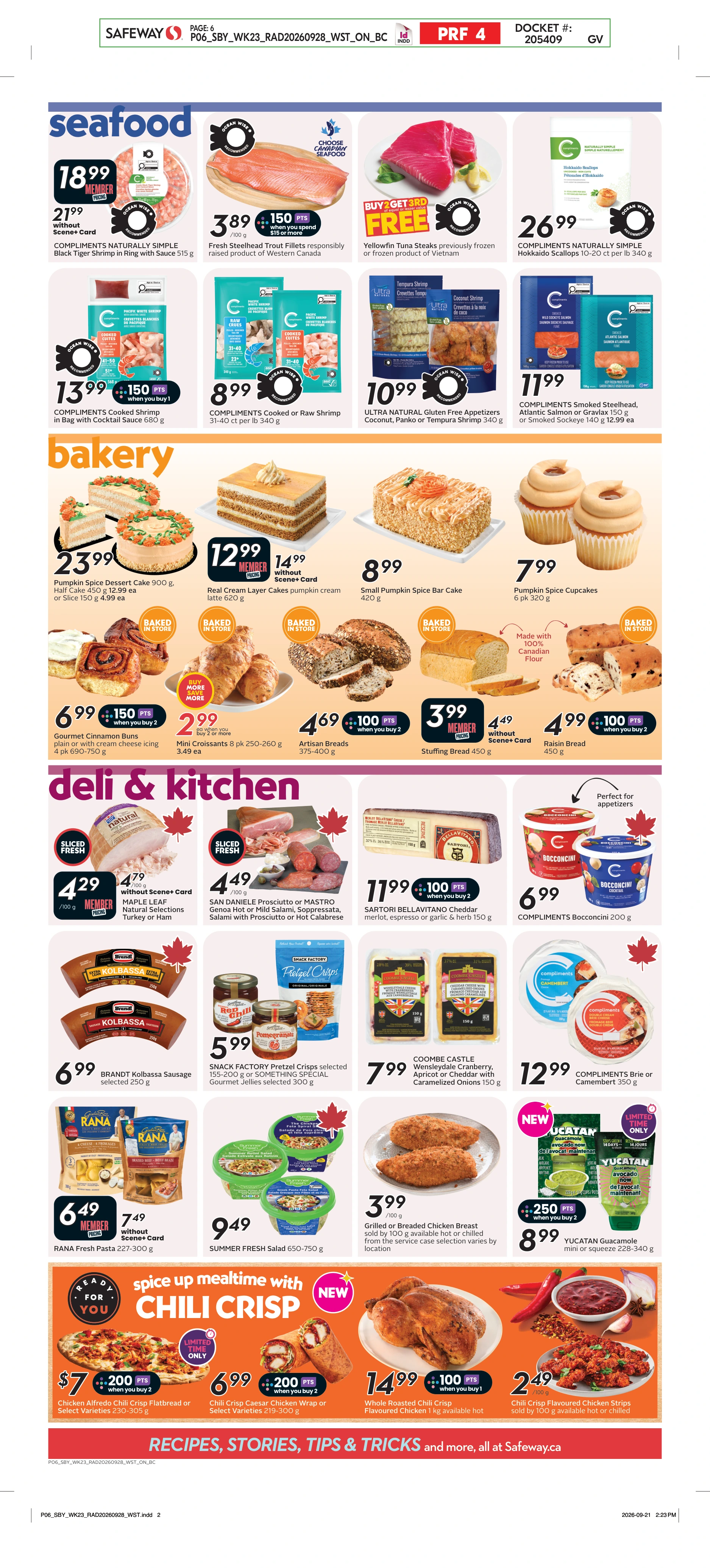 Safeway BC Weekly eFlyer 10/01 - 10/07 - Page 8