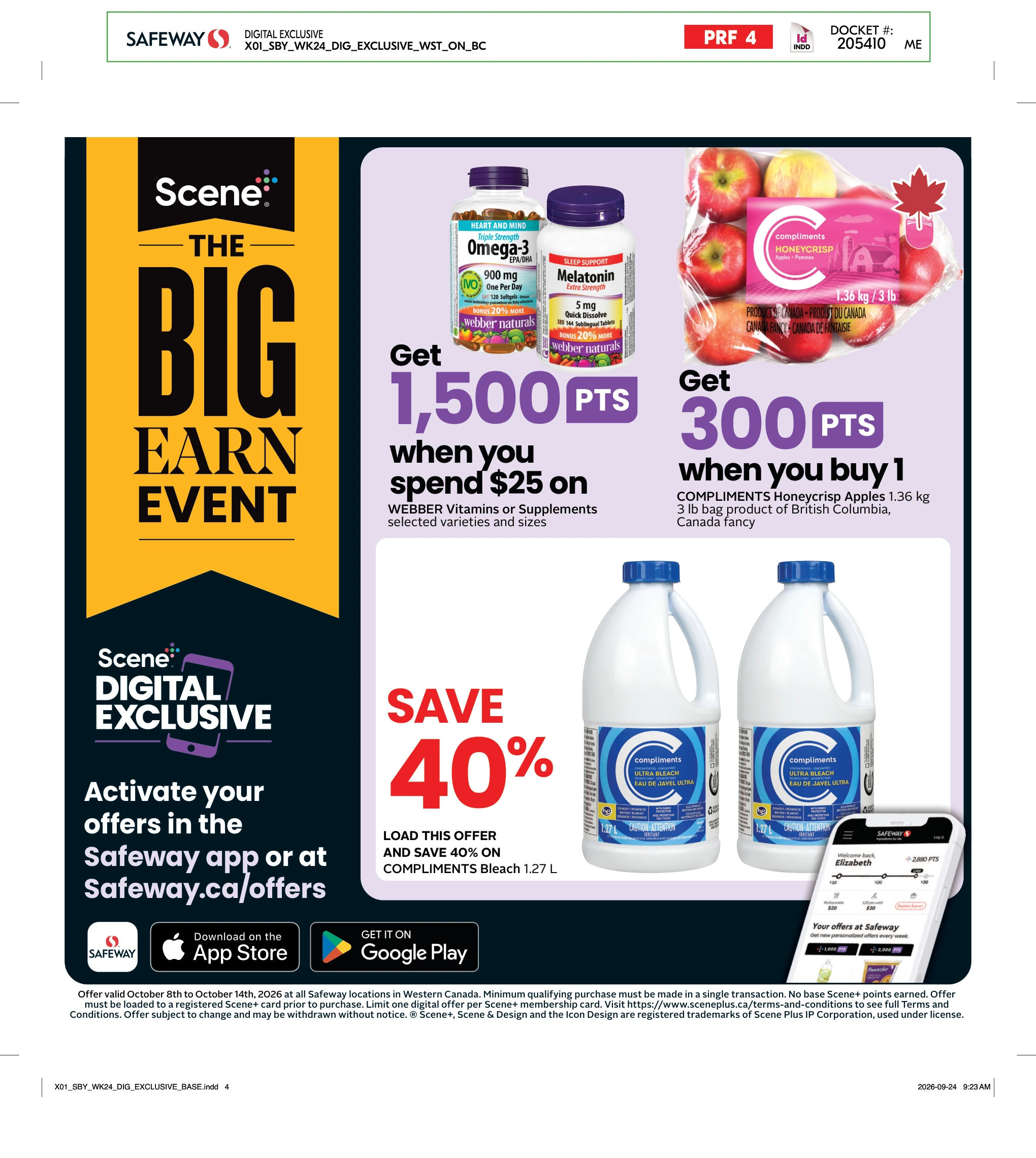 Safeway BC Weekly eFlyer 10/08 -10/14 - Page 12