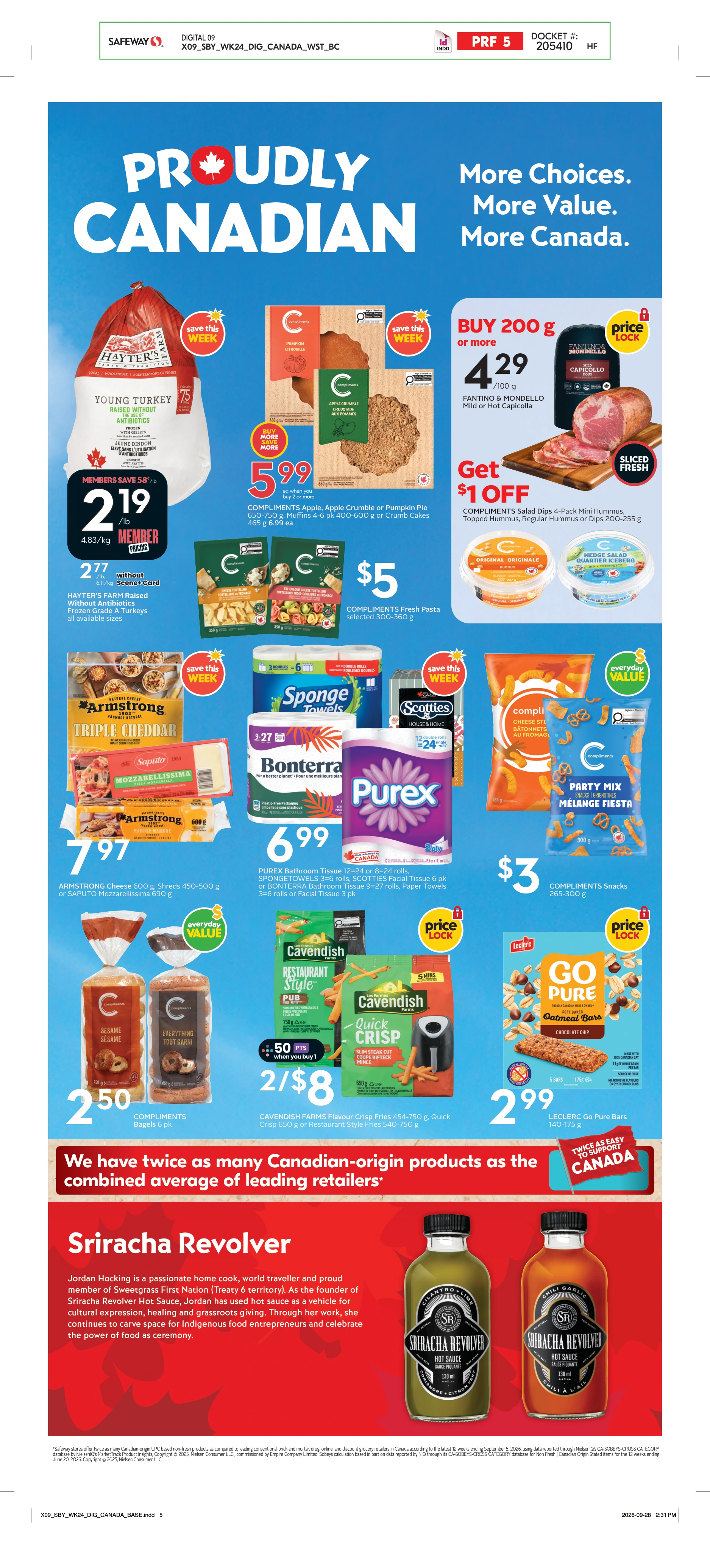 Safeway BC Weekly eFlyer 10/08 -10/14 - Page 13