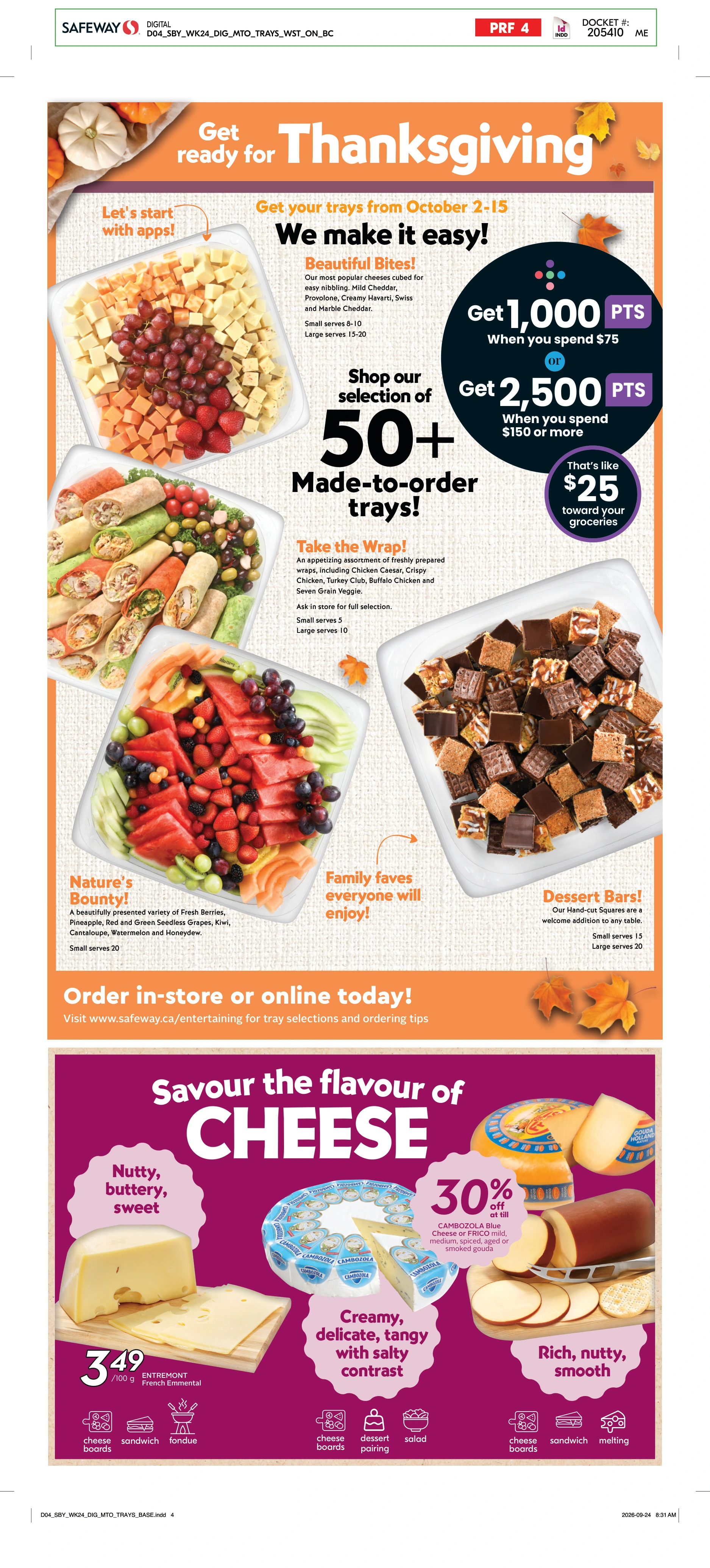 Safeway BC Weekly eFlyer 10/08 -10/14 - Page 17