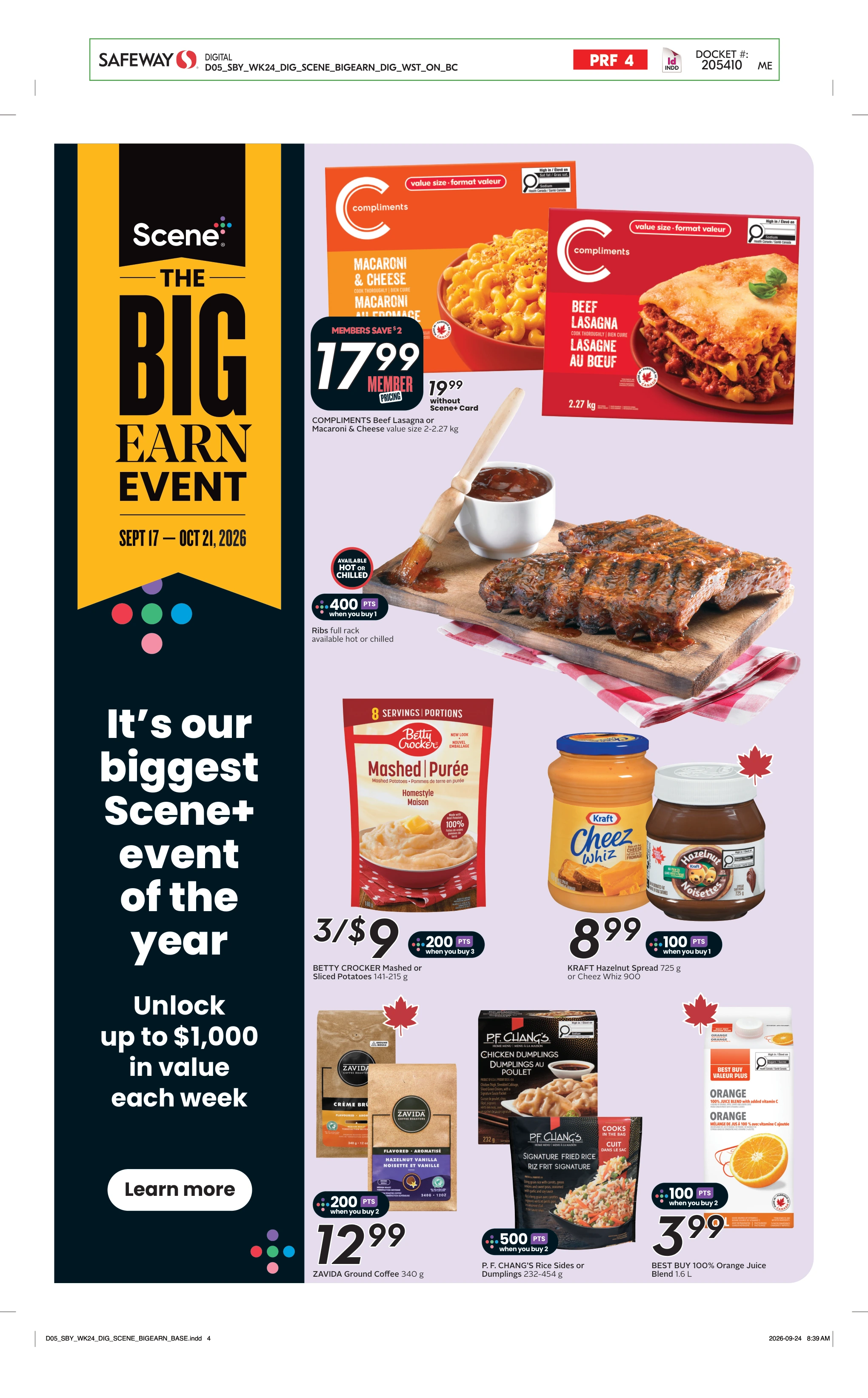 Safeway BC Weekly eFlyer 10/08 -10/14 - Page 18