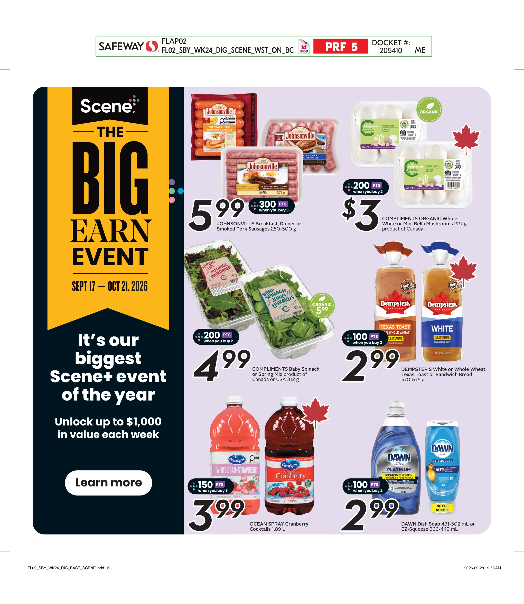 Safeway BC Weekly eFlyer 10/08 -10/14 - Page 2